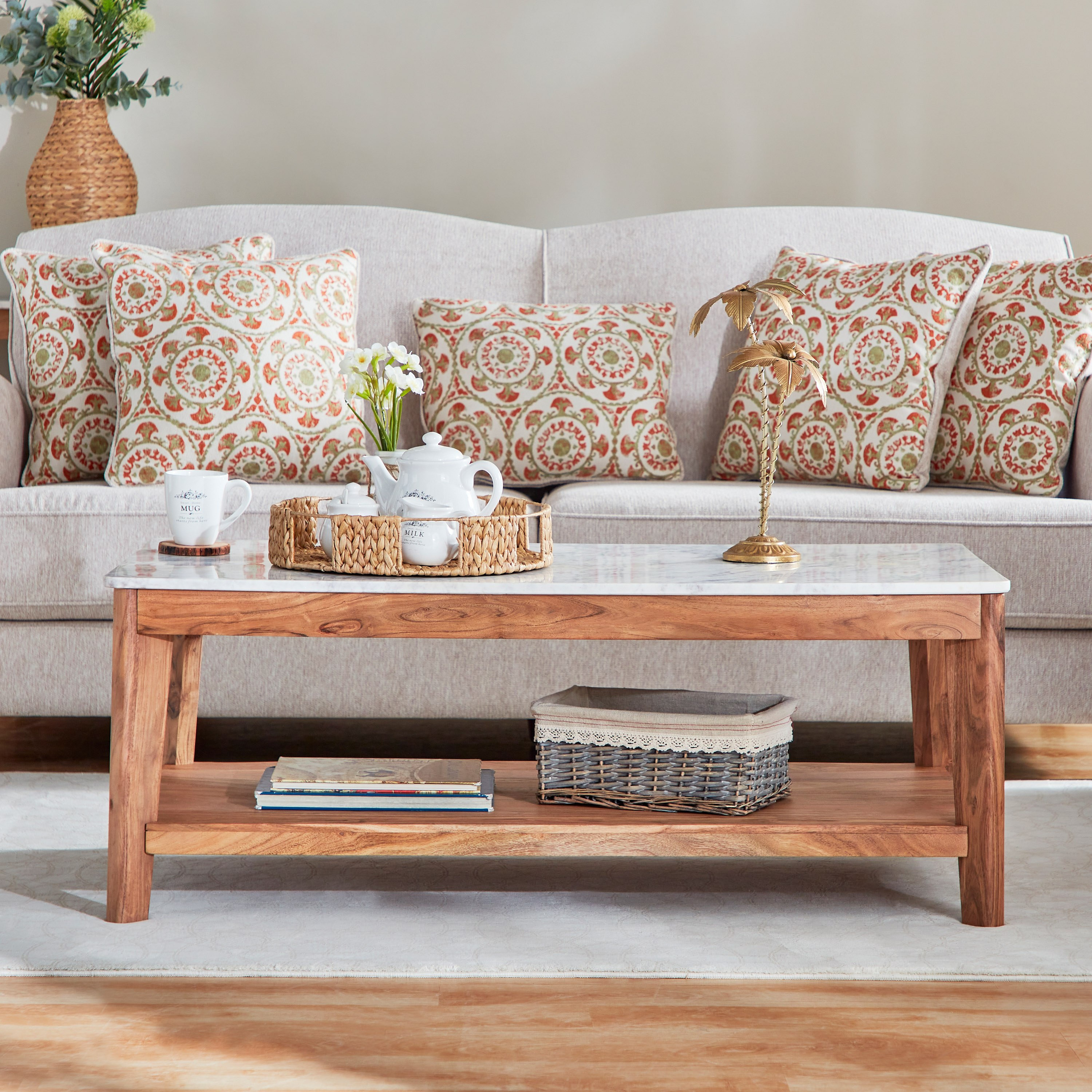 Cavon Midtown Genuine Marble Top Coffee Table with Solid Wood Base-PROMO_HB_UAE_HBX10_250526-image-7
