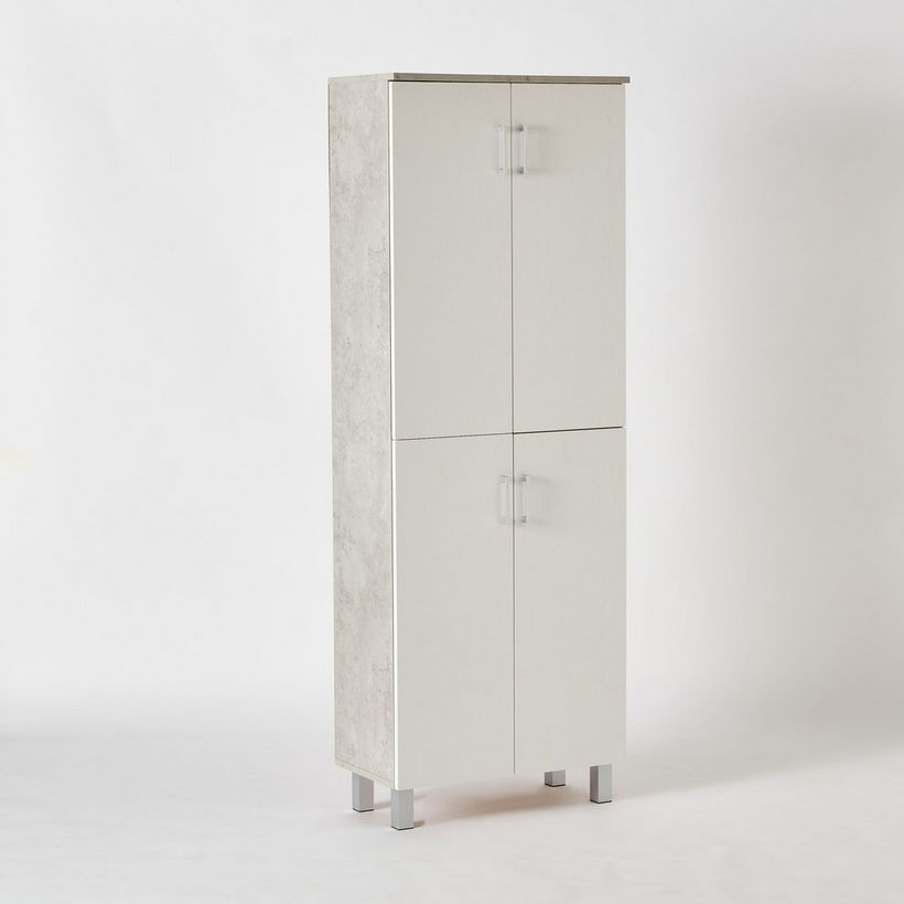 Open Shoe Rack Uae Buy Patara Tall 24-Pair Multipurpose Shoe Rack with 4 Doors Online in ...
