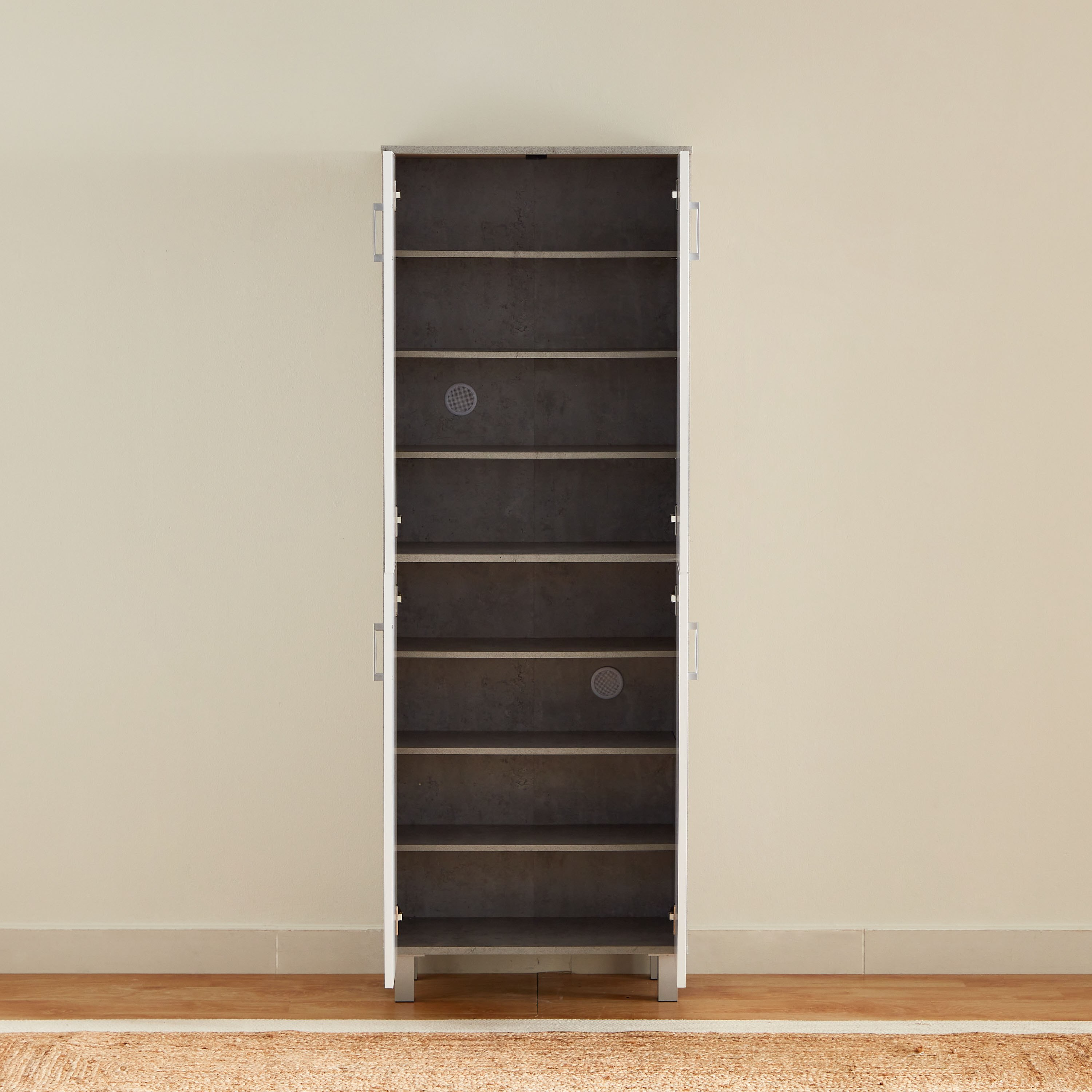 Patara Tall 24-Pair Multipurpose Shoe Rack with 4 Doors-hbxbedroom-shoecabinetsandracks-image-9