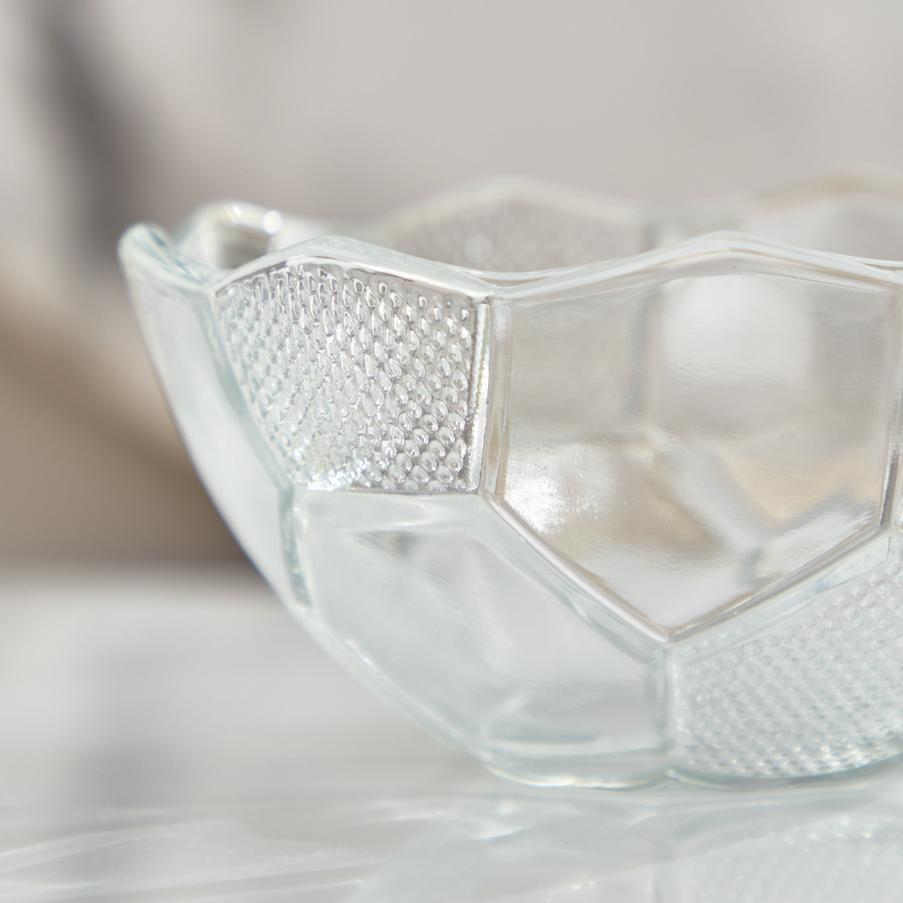 طقم أوعية زجاج 6 قطع - 9.7x9.7x5.5 سم-hbxdecorandfurnishings-tabletop-crockery-image-4