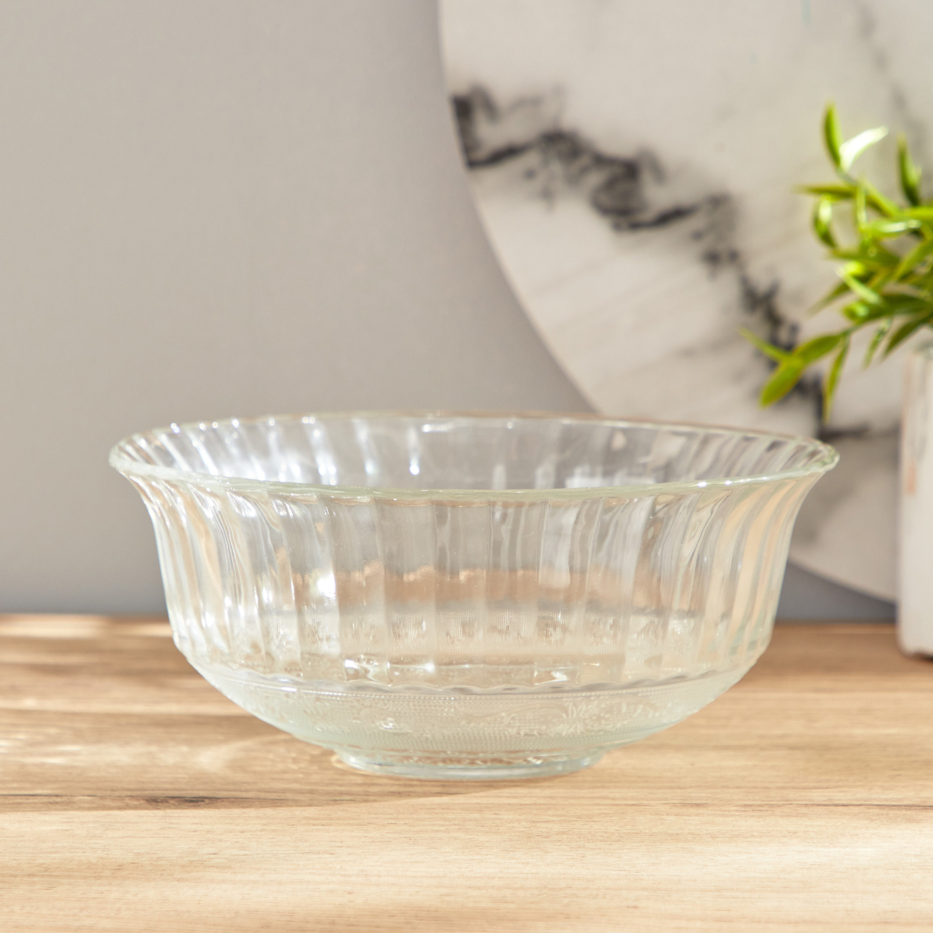 وعاء زجاج - 20x20x8 سم-hbxdecorandfurnishings-tabletop-serveware-image-2