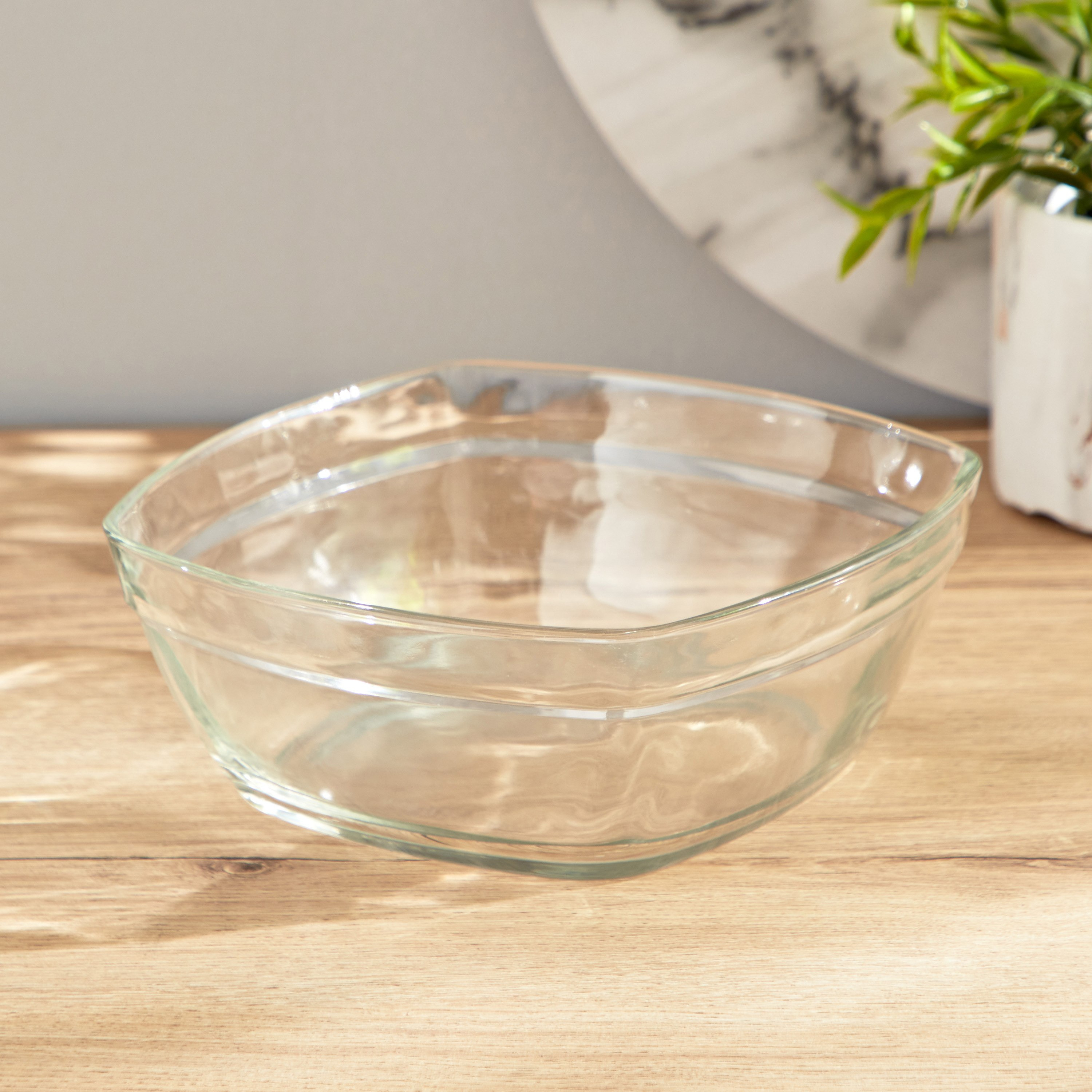 وعاء زجاج - 22x22x8 سم-hbxhomeware-hbxkitchen-image-1