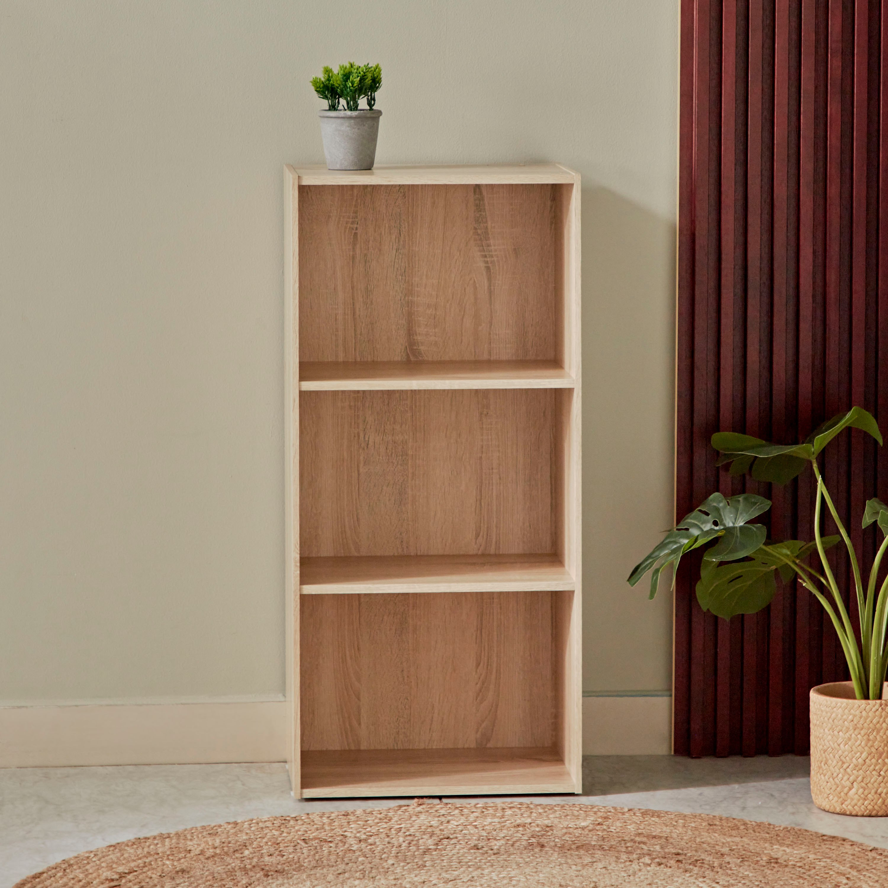 Vanilla Junior 3-Tier Bookcase-hbxfurniture-office-bookcases-image-3