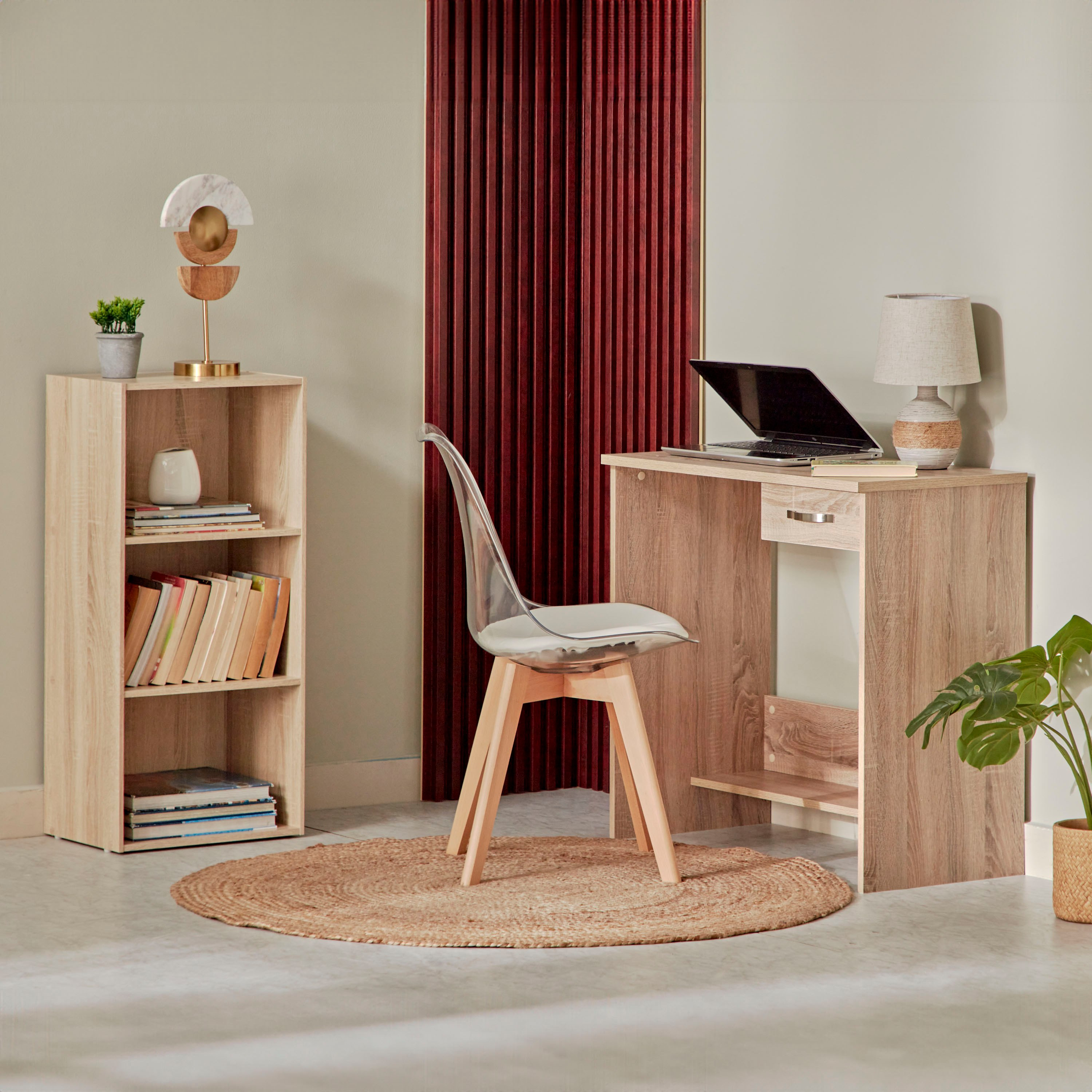 Vanilla Junior 3-Tier Bookcase-hbxfurniture-office-bookcases-image-8
