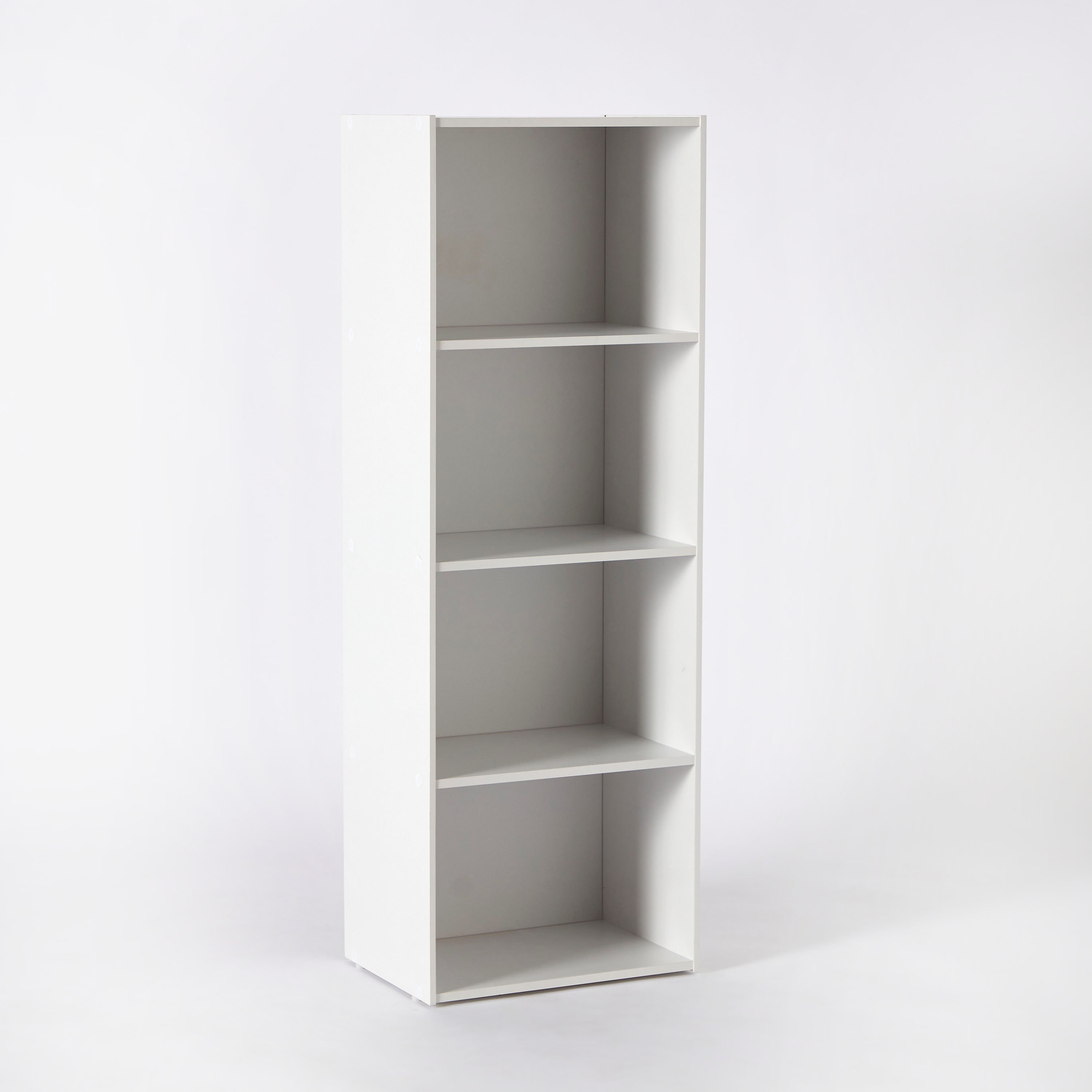 Vanilla Junior 4-Tier Bookcase-hbxfurniture-office-bookcases-image-9