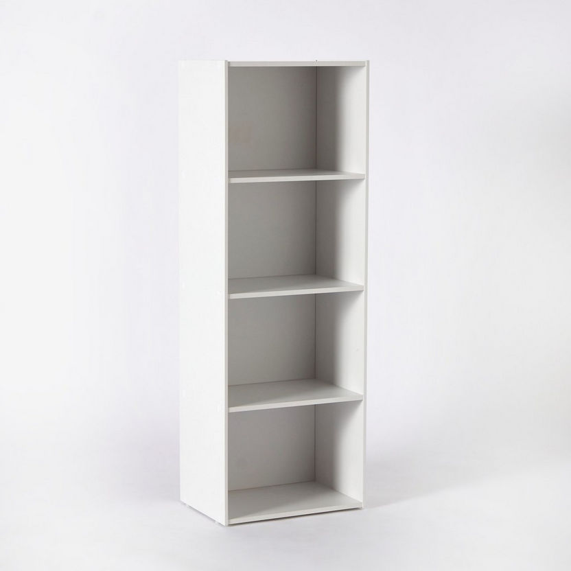 Vanilla Junior 4-Tier Bookcase-Book Cases-image-8