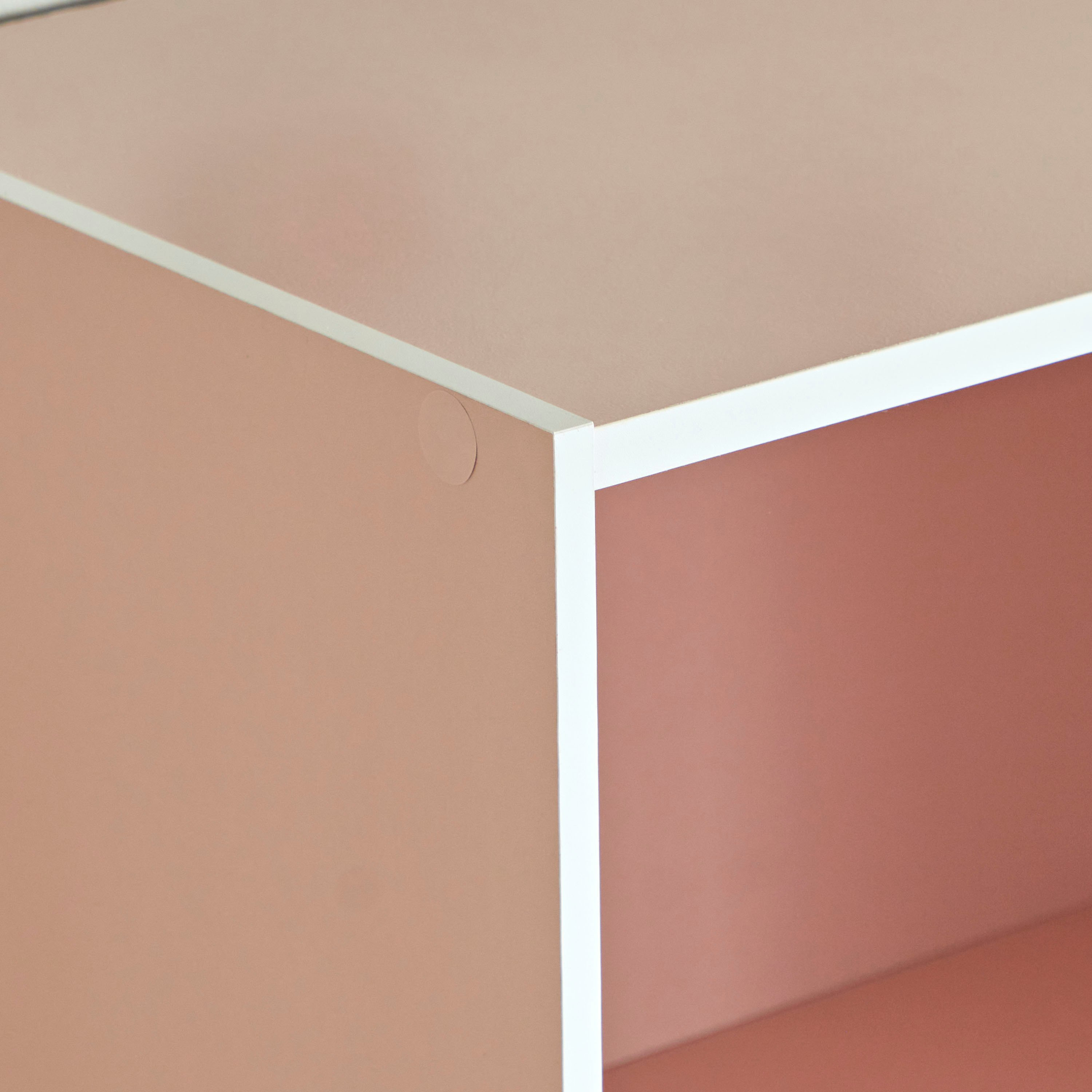 خزانة كتب 4 مستويات من فانيلا جونيور-hbxfurniture-office-bookcases-image-5