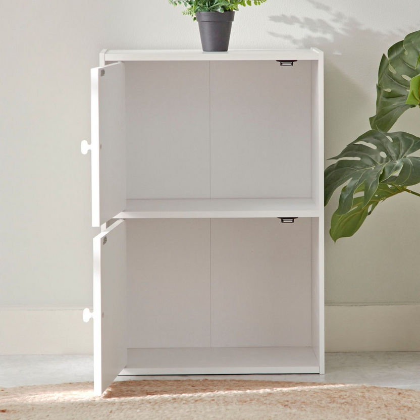 Vanilla Junior 2-Door Storage Unit-Book Cases-image-2