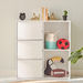 Vanilla Junior 3-Door Storage Unit with 2 Open Shelves-Book Cases-thumbnailMobile-1
