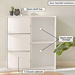 Vanilla Junior 3-Door Storage Unit with 2 Open Shelves-Book Cases-thumbnail-4