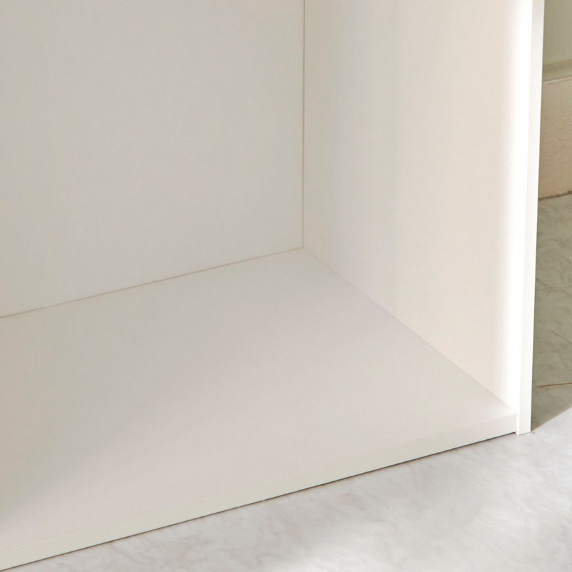 Vanilla Junior 3-Door Storage Unit with 2 Open Shelves-Book Cases-image-6