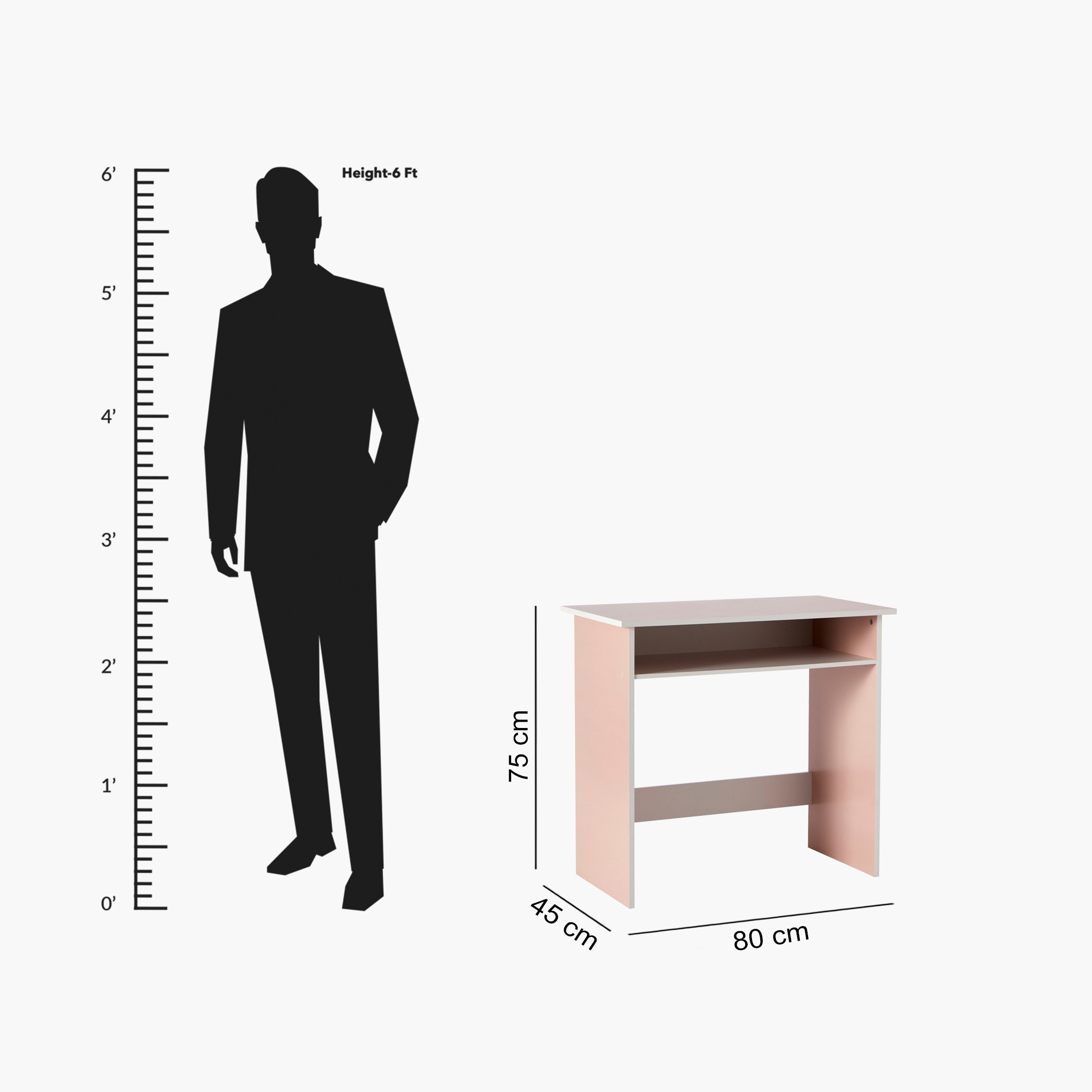 مكتب دراسة برف واحد من فانيلا جونيور-hbxfurniture-office-desks-image-11
