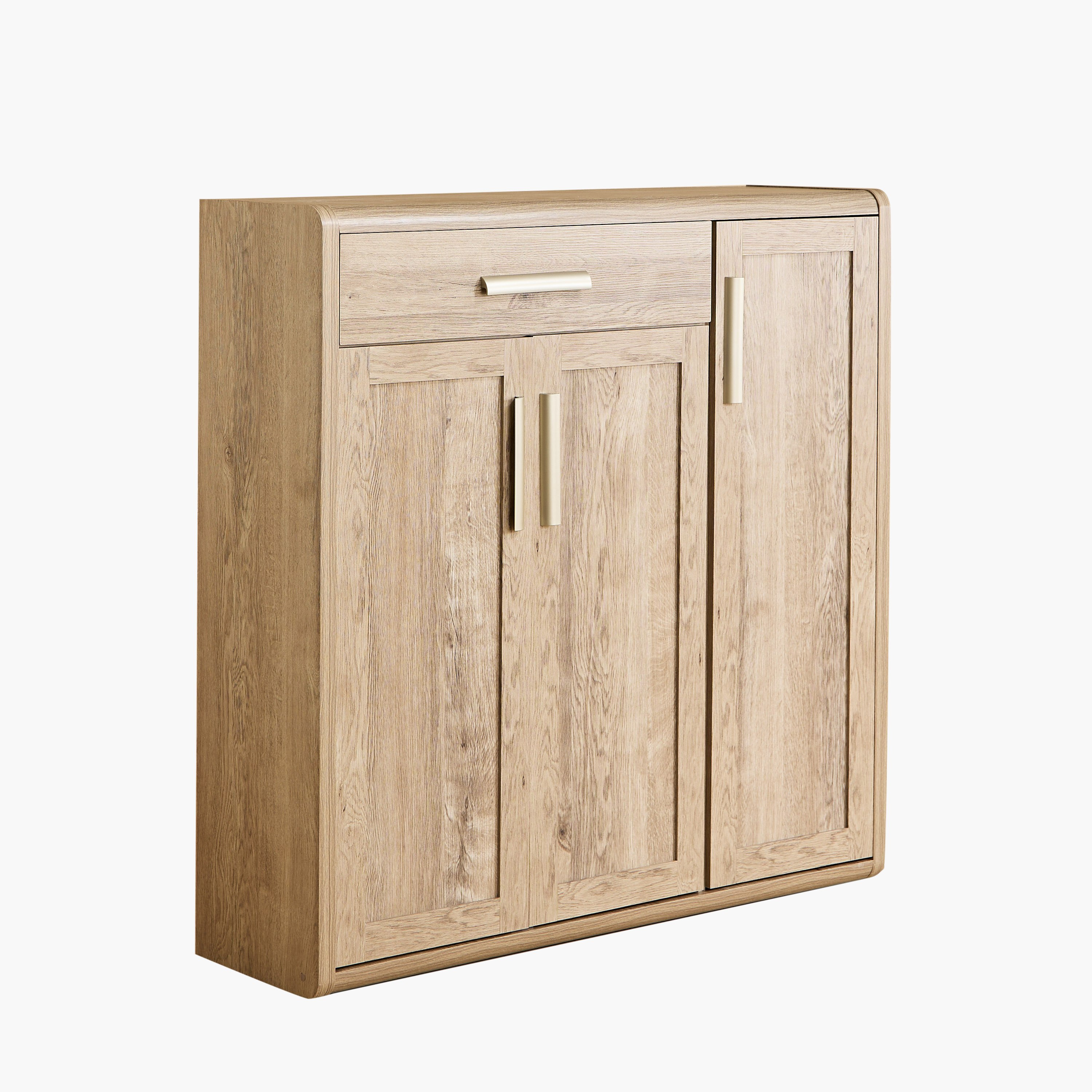 Curvy 20-Pair Shoe Cabinet with 3 Doors and 1 Drawer-hbxbedroom-shoecabinetsandracks-image-10