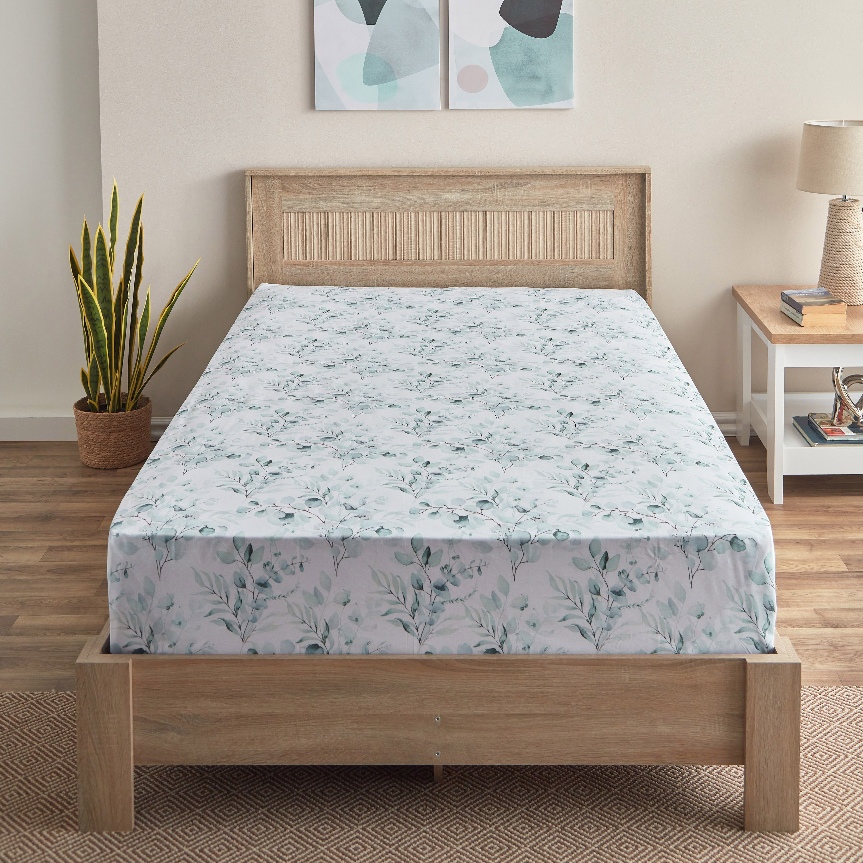 Albania Aliya Twin Polycotton Flat Sheet - 170x260 cm-hbxhomeware-hbxbedroom-image-2