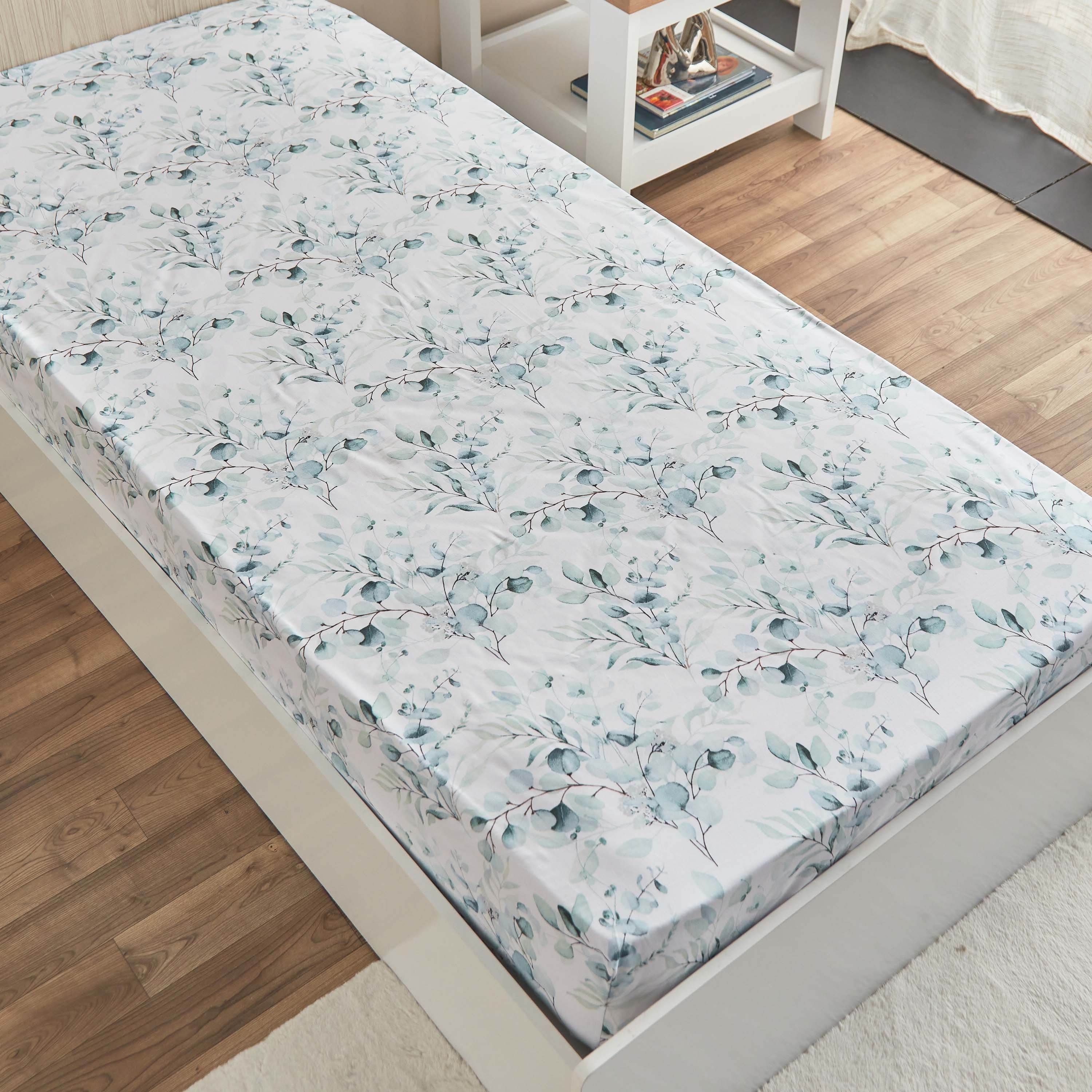 شرشف مطاطي فردي بولي قطن من ألبانيا أليا - 90x200+25 سم-hbxhomeware-hbxbedroom-image-3