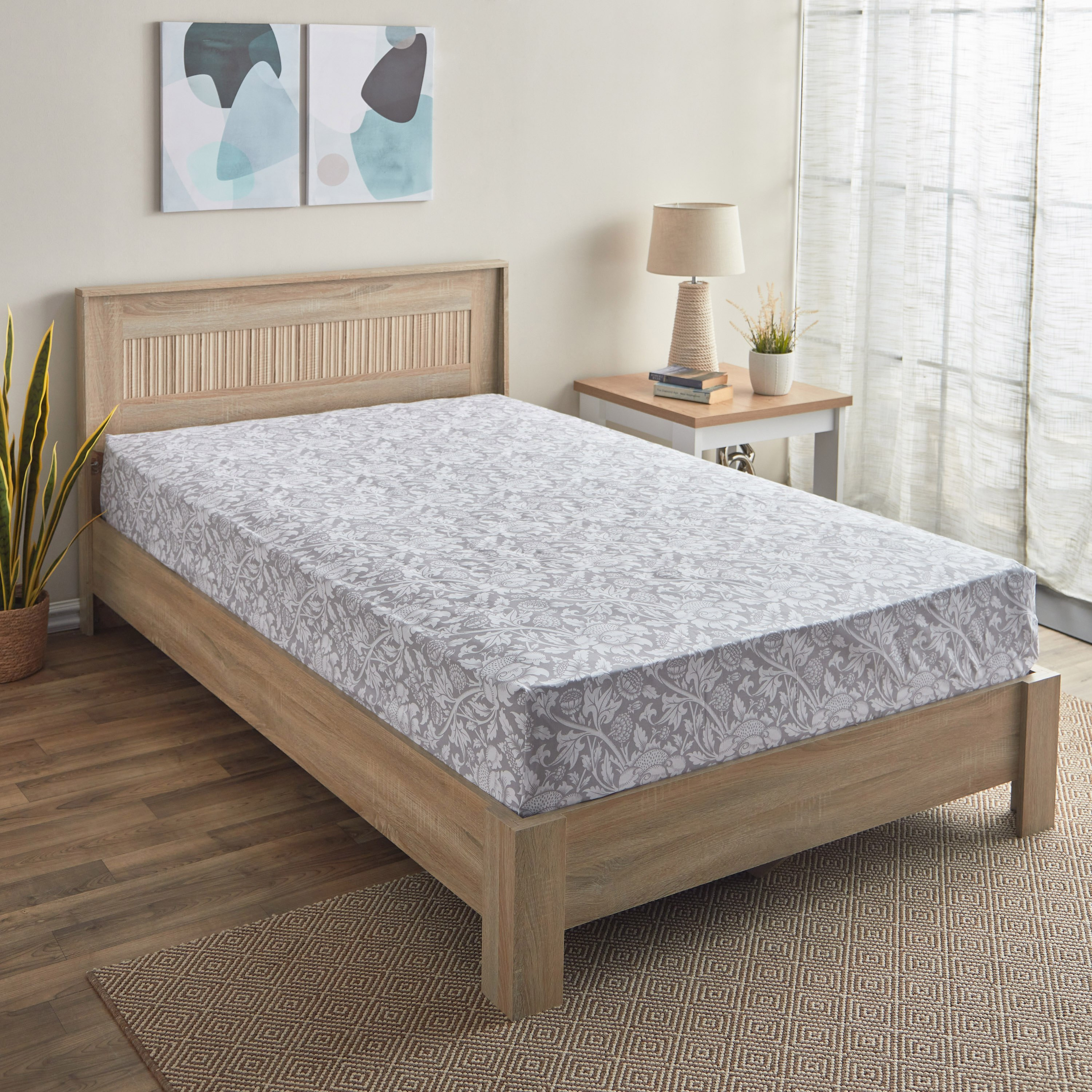 شرشف مسطح توين بولي قطن من ألبانيا - 170x260 سم-hbxhomeware-hbxbedroom-image-1