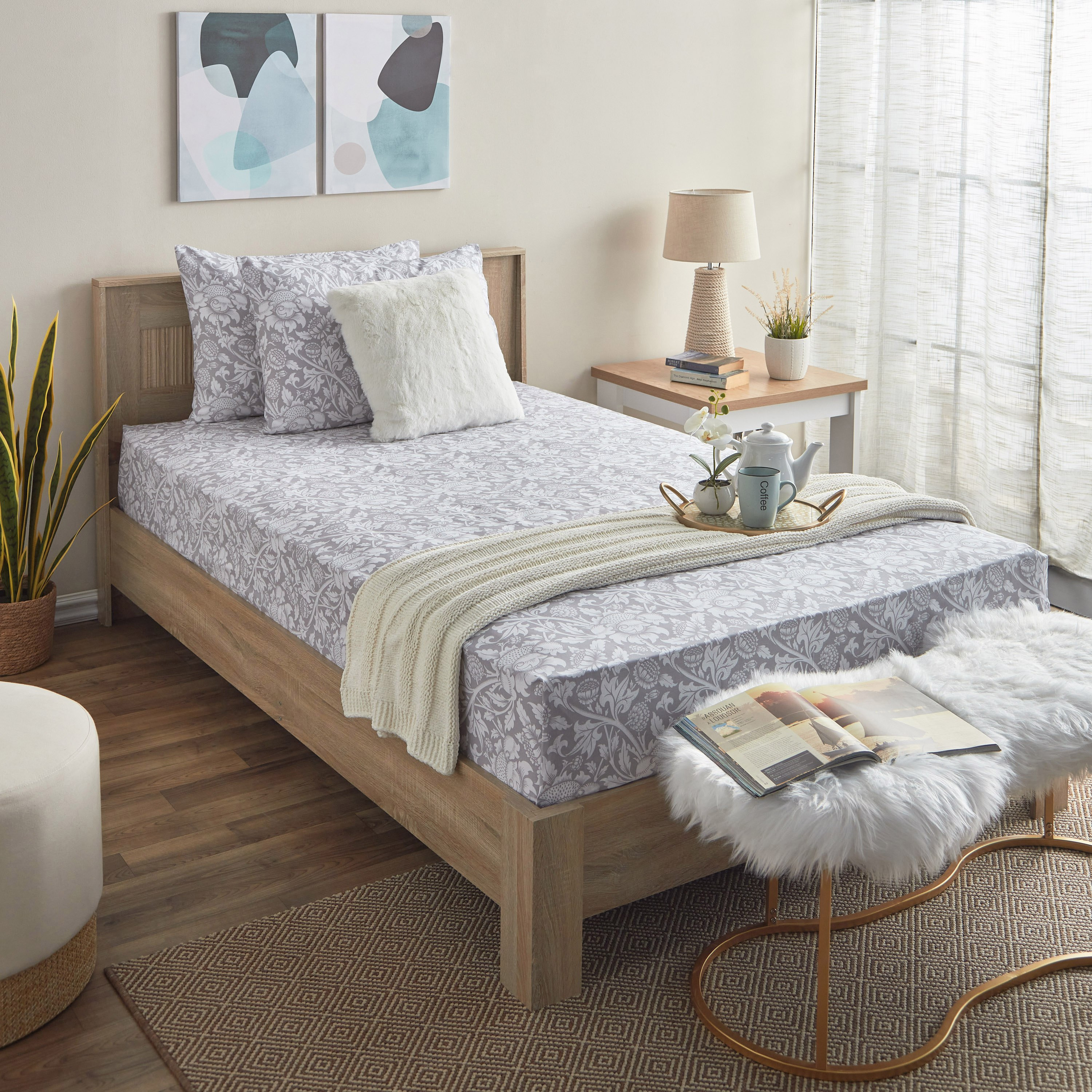 شرشف مسطح توين بولي قطن من ألبانيا - 170x260 سم-hbxhomeware-hbxbedroom-image-6