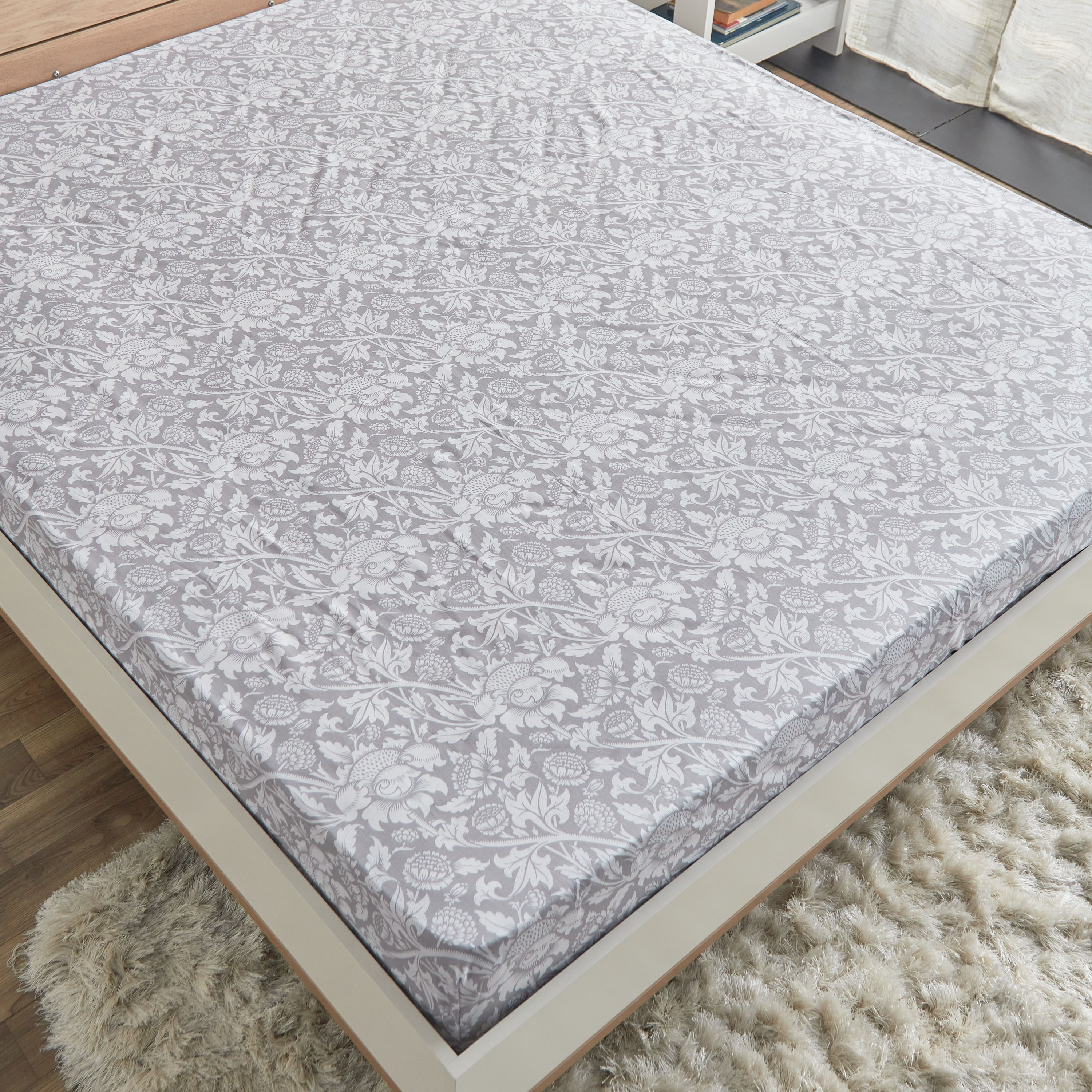 شرشف مطاطي كينج بولي قطن من ألبانيا - 180x200+30 سم-hbxhomeware-hbxbedroom-image-3
