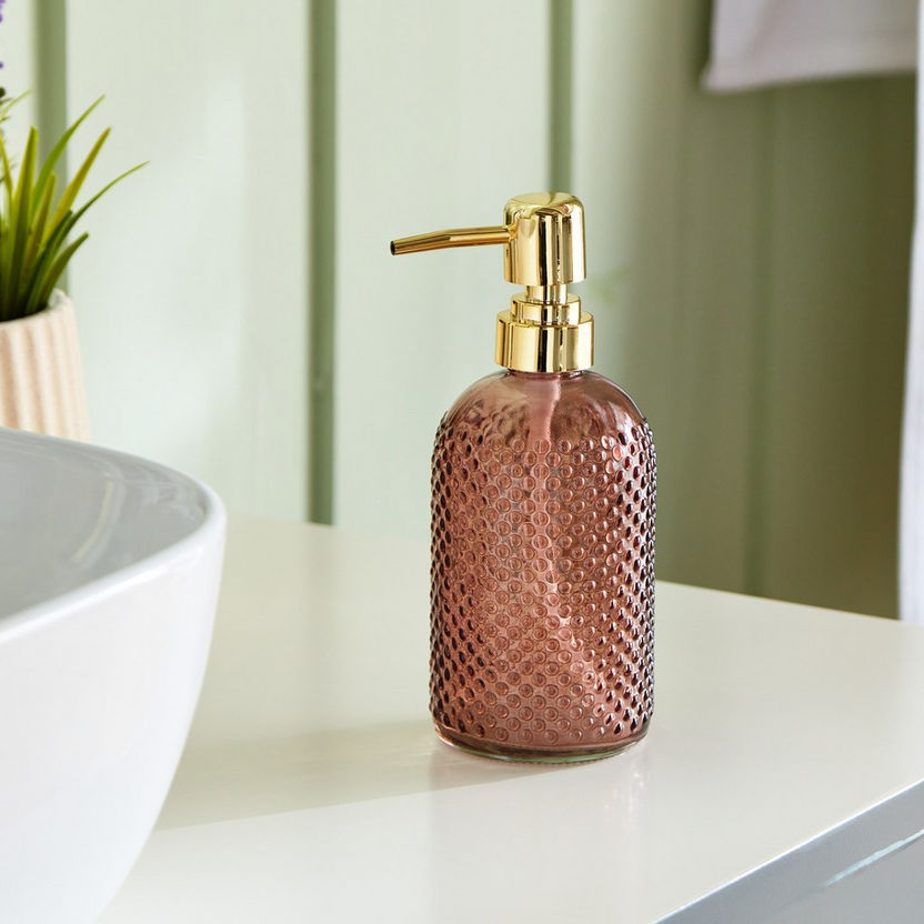 Vega Glass Soap Dispenser-Bathroom Sets-image-0