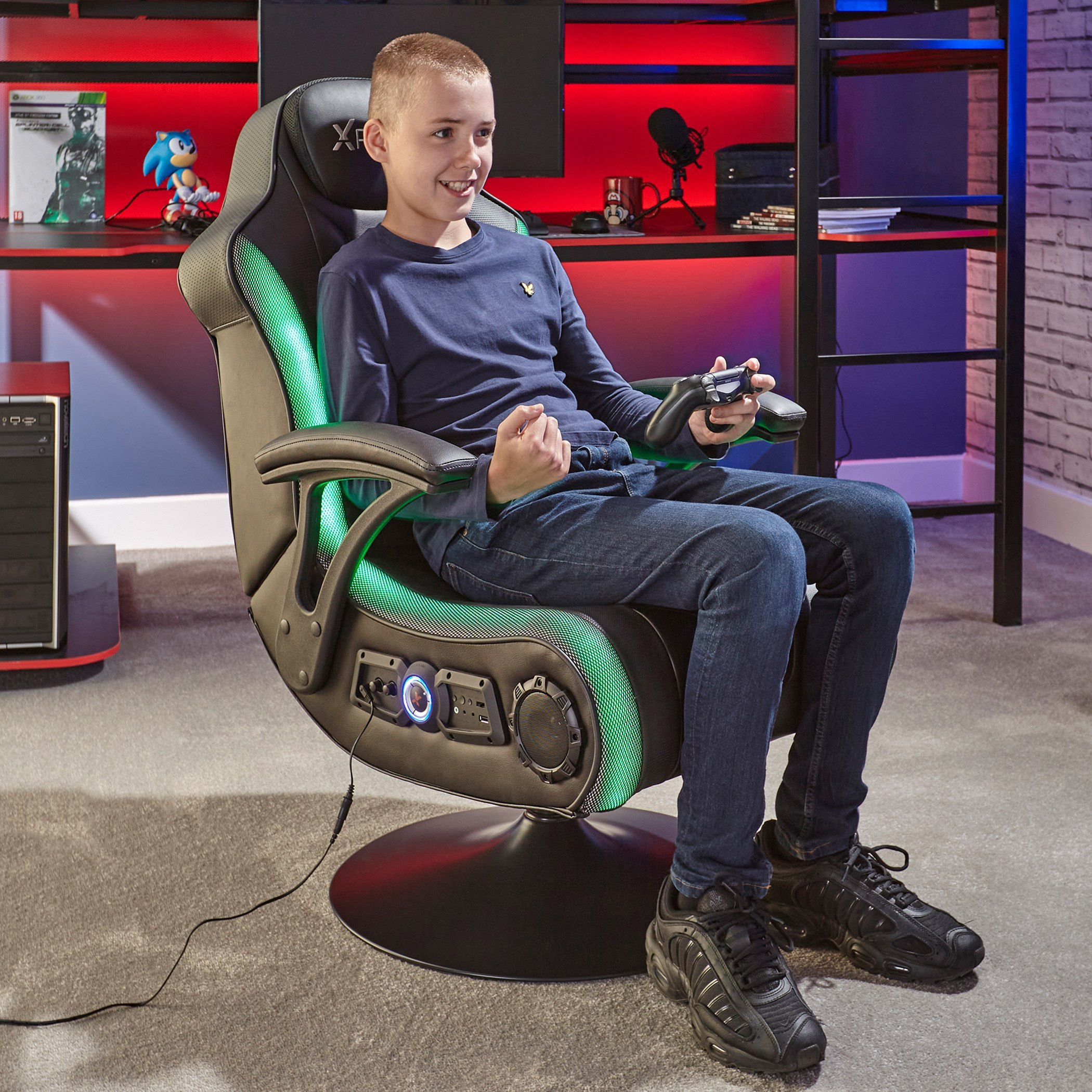 X Rocker Monsoon RGB 4.1 Stereo Audio Smart Gaming Chair with Vibrant LED Lighting-hbxfurniture-kidsroom-studychairs-image-3