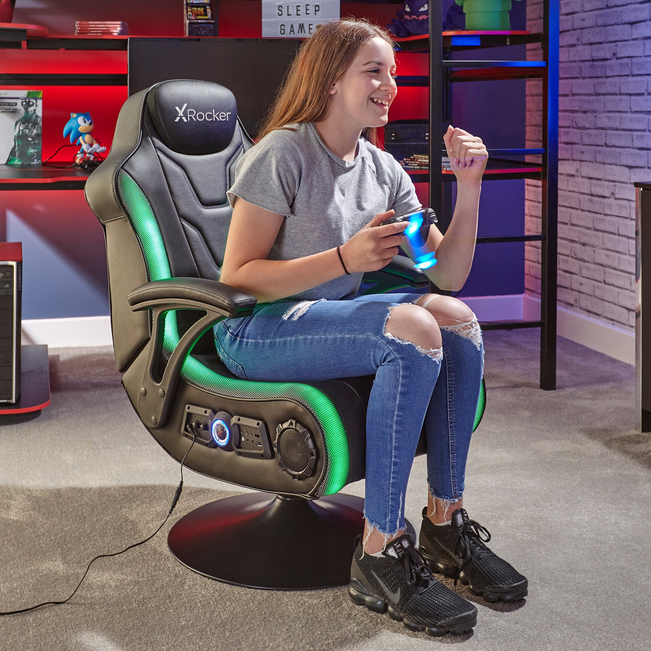 X Rocker Bravo RGB PC Smart Gaming Chair