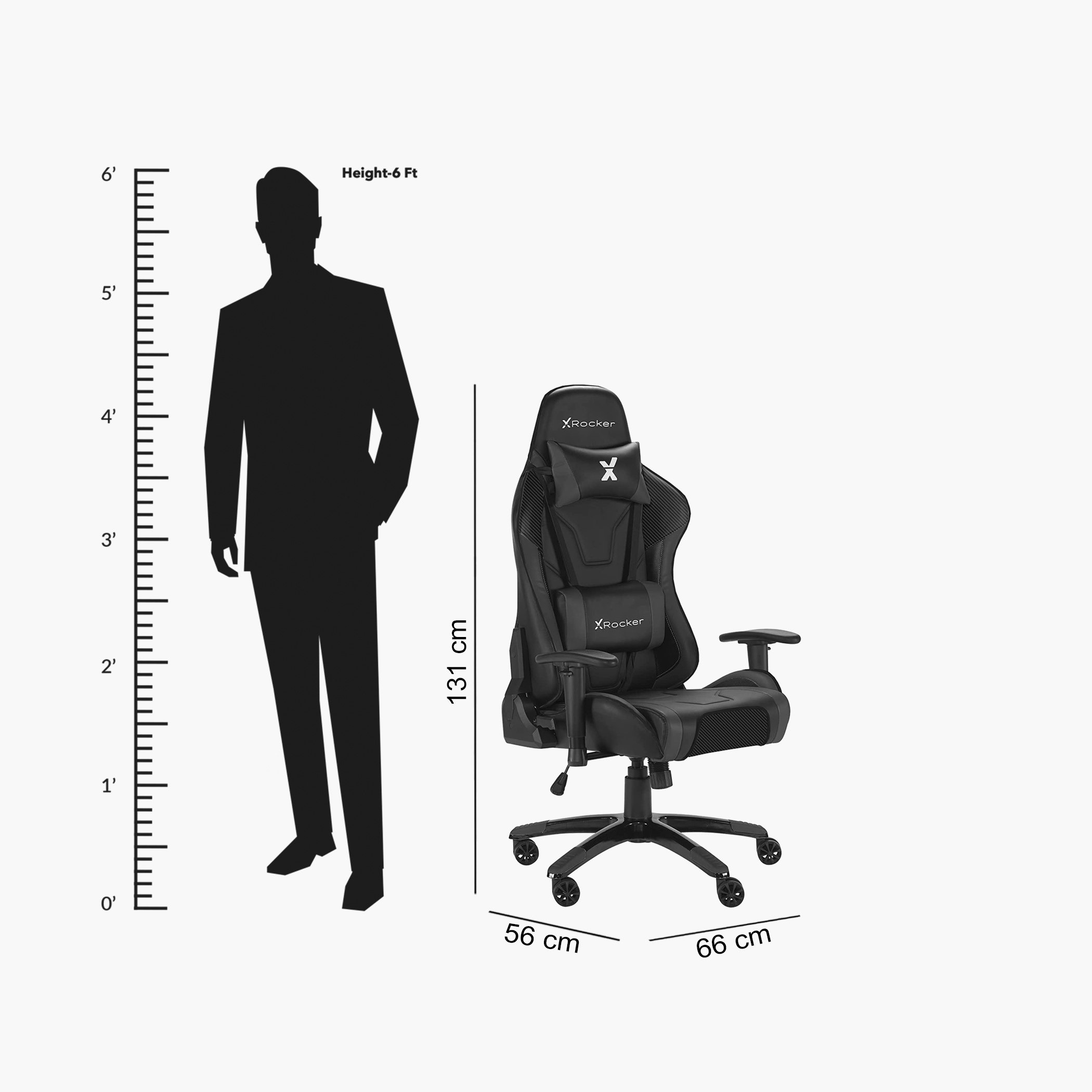 كرسي ألعاب أجيليتي إسبورت من إكس روكر-hbxfurniture-kidsroom-studychairs-image-12