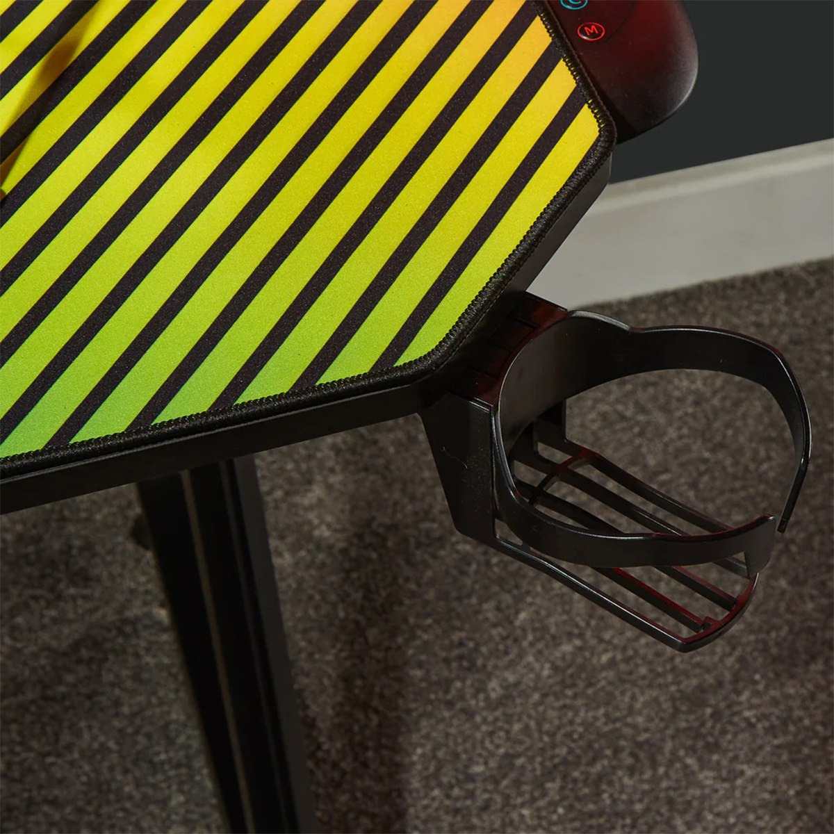 مكتب ألعاب الرياضات الإلكتروني مع إضاءة آر جي بي من إكس روكر جاكوار-hbxfurniture-office-desks-image-8
