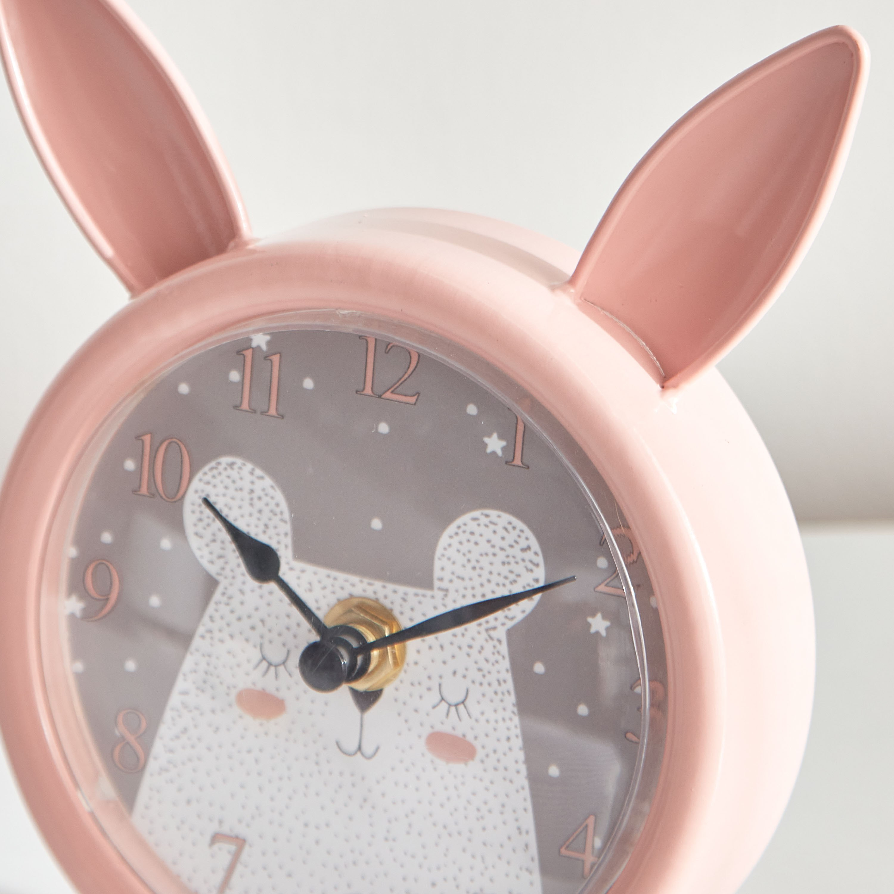 ساعة طاولة بتصميم أرنب من رون - 12x4.5x17 سم-hbxhomeware-hbxkidsandyouth-image-3