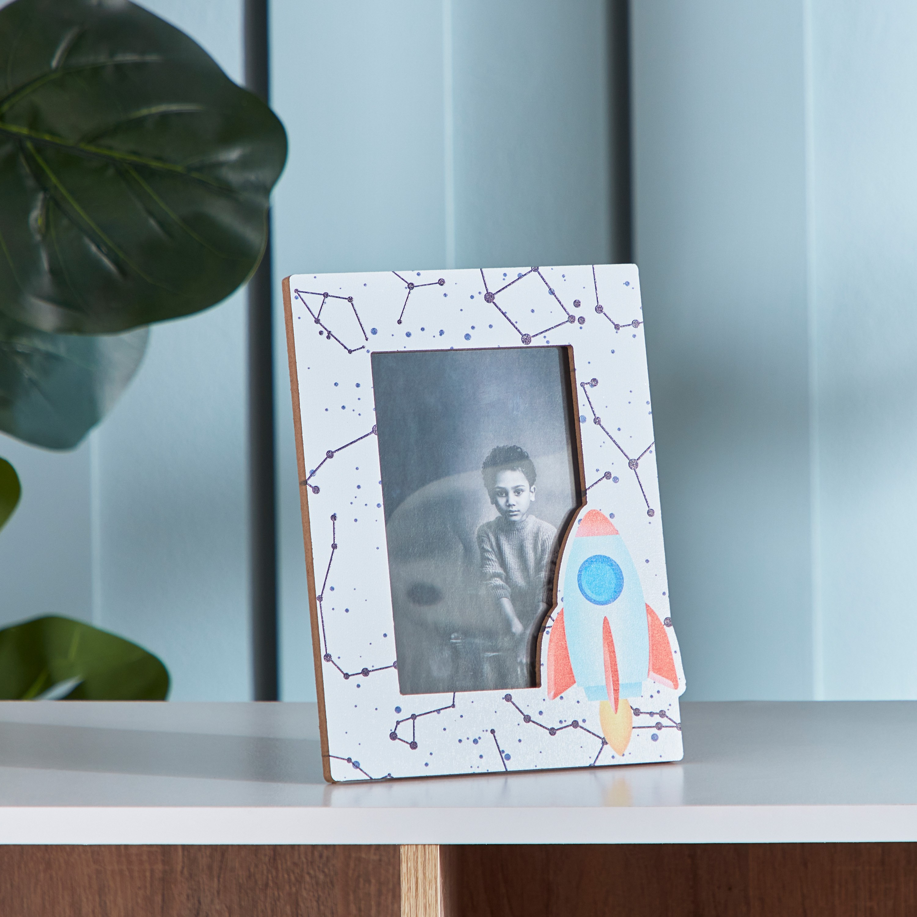 Harry Fio Rocket Photo Frame - 16.5x20x1.5 cm-hbxkidsandyouth-walldecor-photoframes-image-1