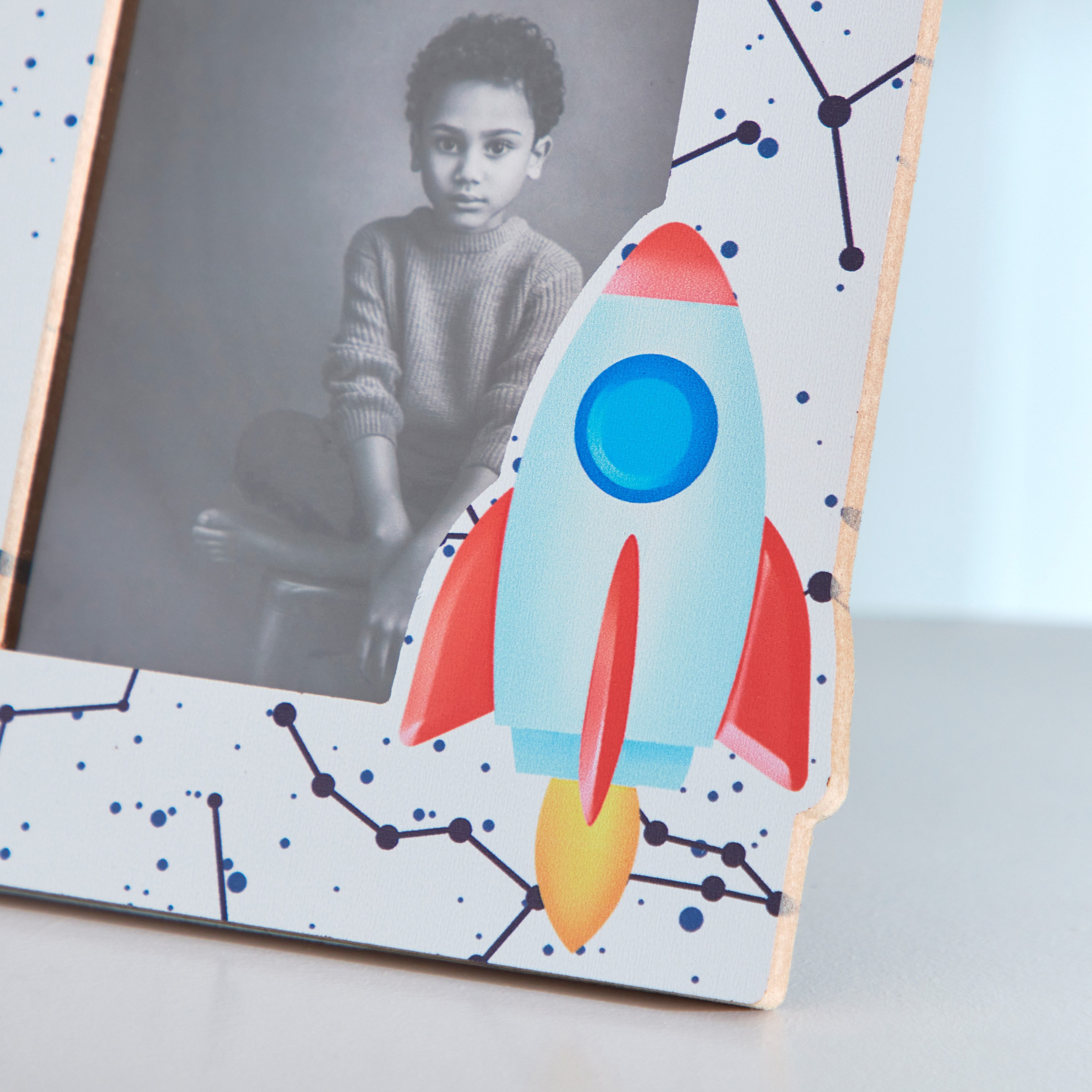 Harry Fio Rocket Photo Frame - 16.5x20x1.5 cm-hbxkidsandyouth-walldecor-photoframes-image-5