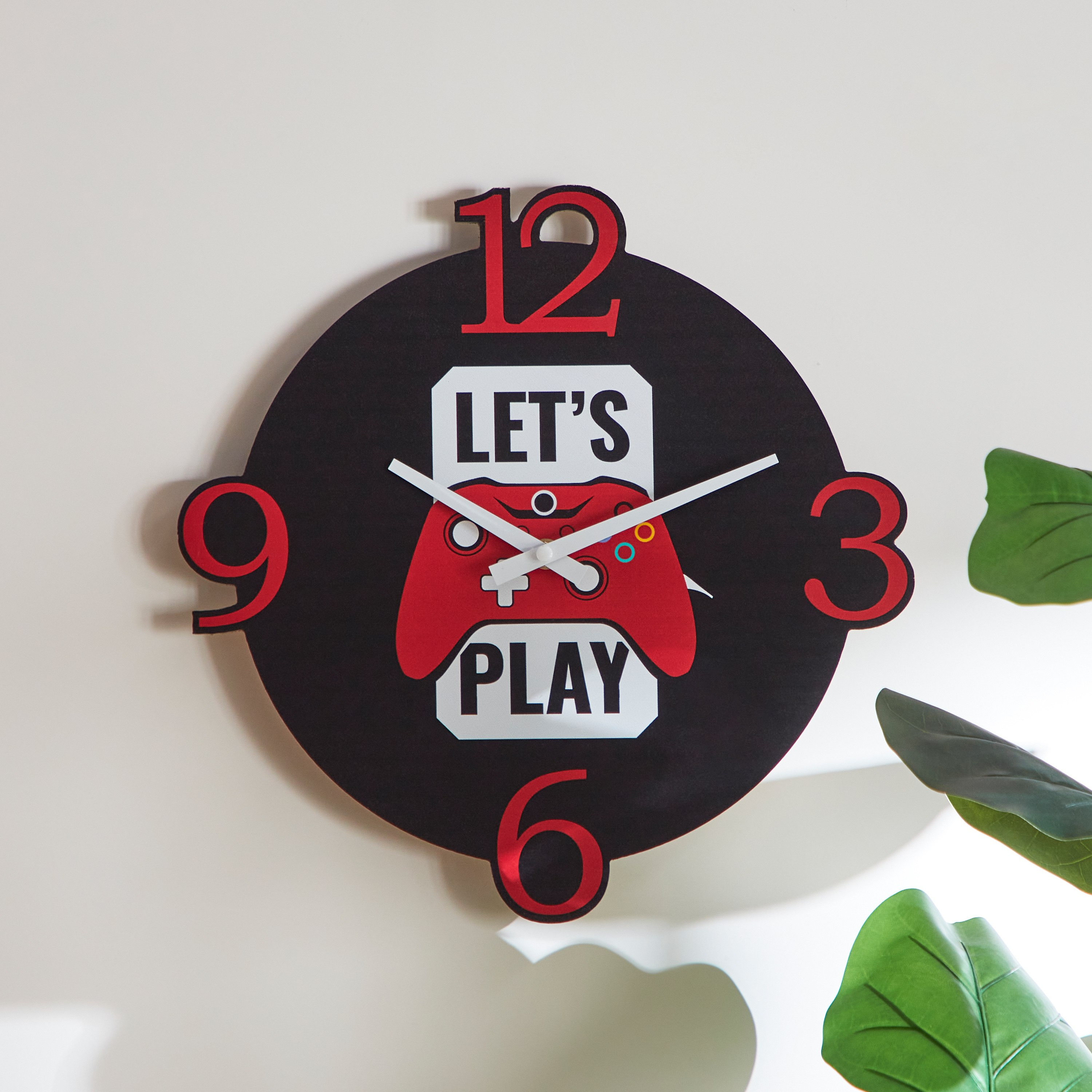 ساعة حائط فيو من جيمنج - 33.8x3.5x33.8 سم-hbxhomeware-hbxkidsandyouth-image-1