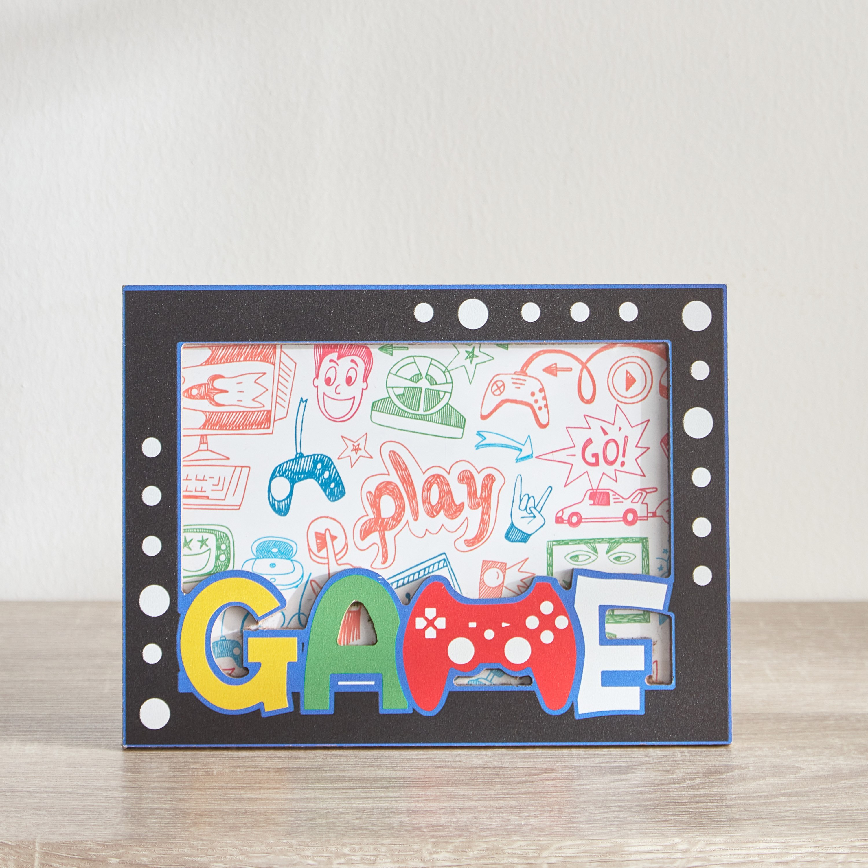 برواز صور من جيمينج - 21x16.3x1.5 سم-hbxkidsandyouth-walldecor-photoframes-image-2