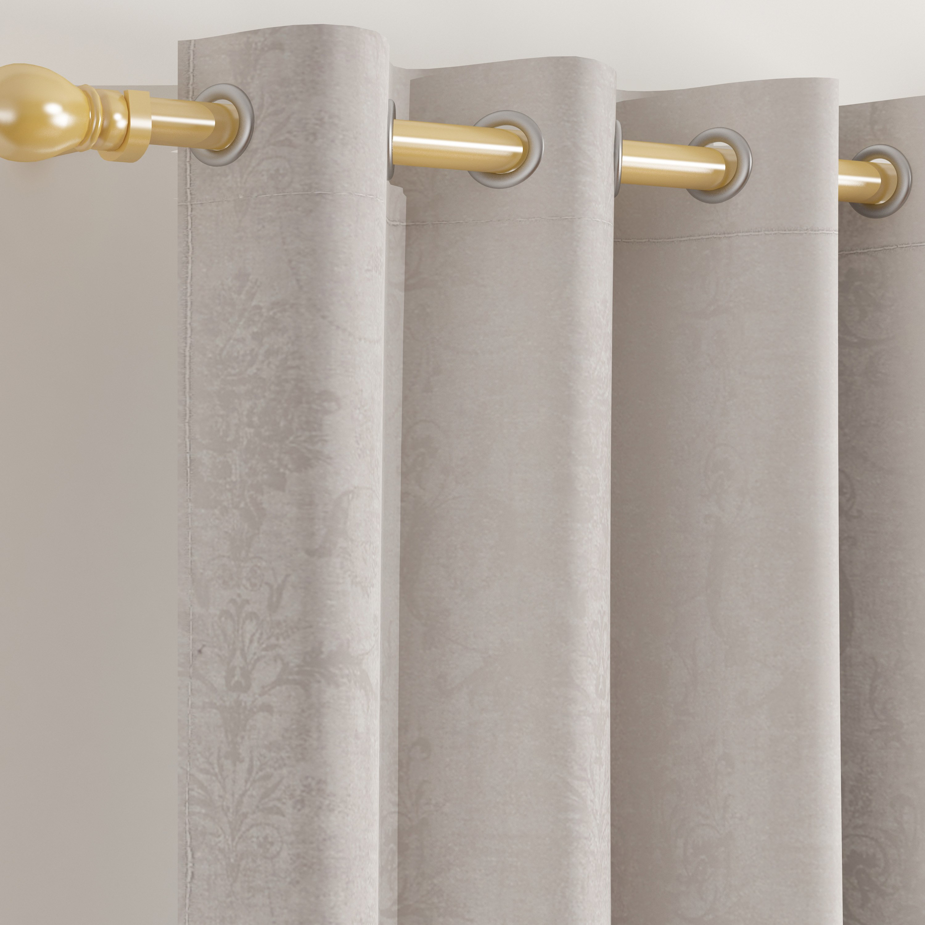 Rio Vega 2-Piece Jacquard Curtain Set - 140x240 cm-hbxhomeware-hbxdecorandfurnishings-image-2
