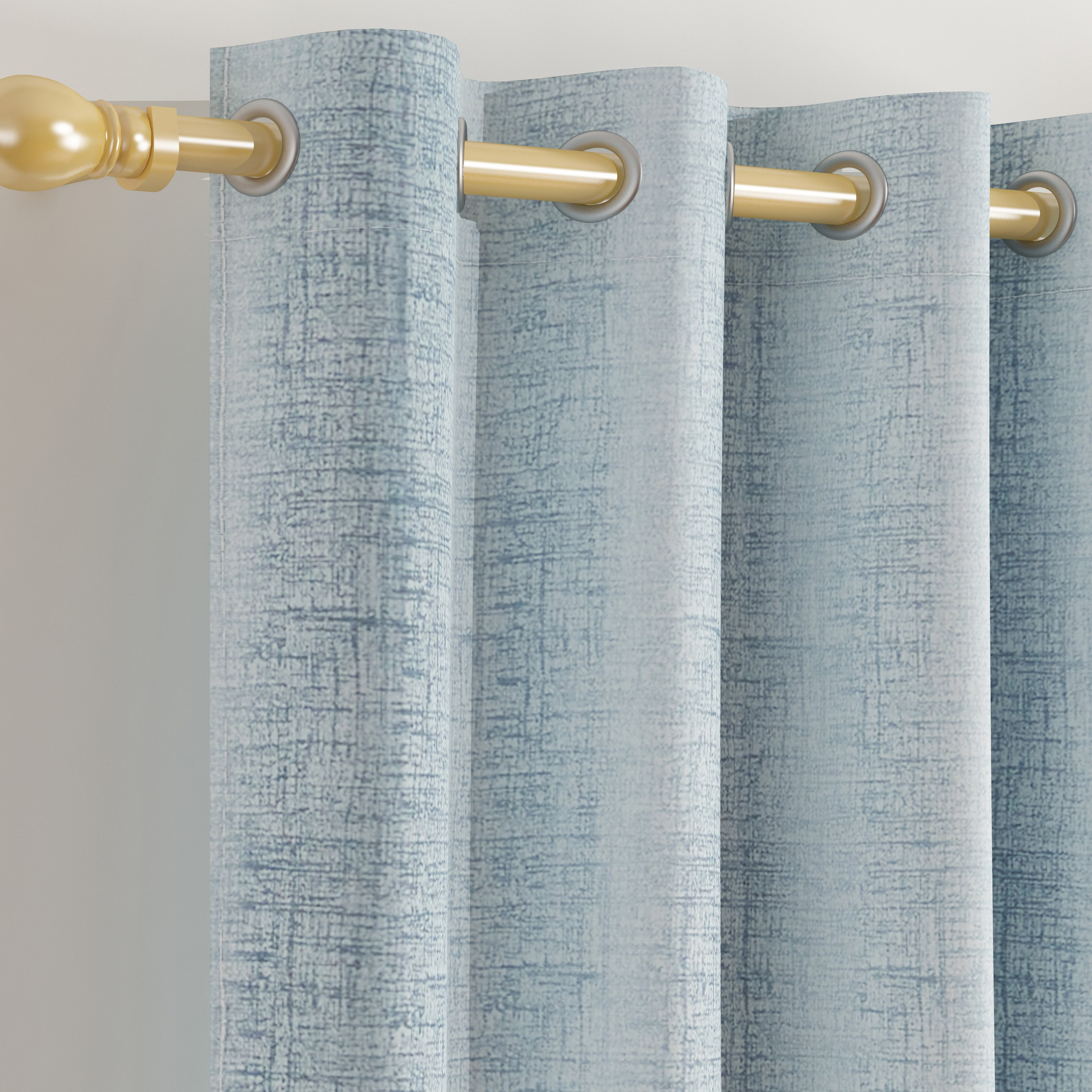 Martha 2-Piece Extra Long Jacquard Blackout Curtain Set - 140x300 cm-hbxhomeware-hbxdecorandfurnishings-image-2