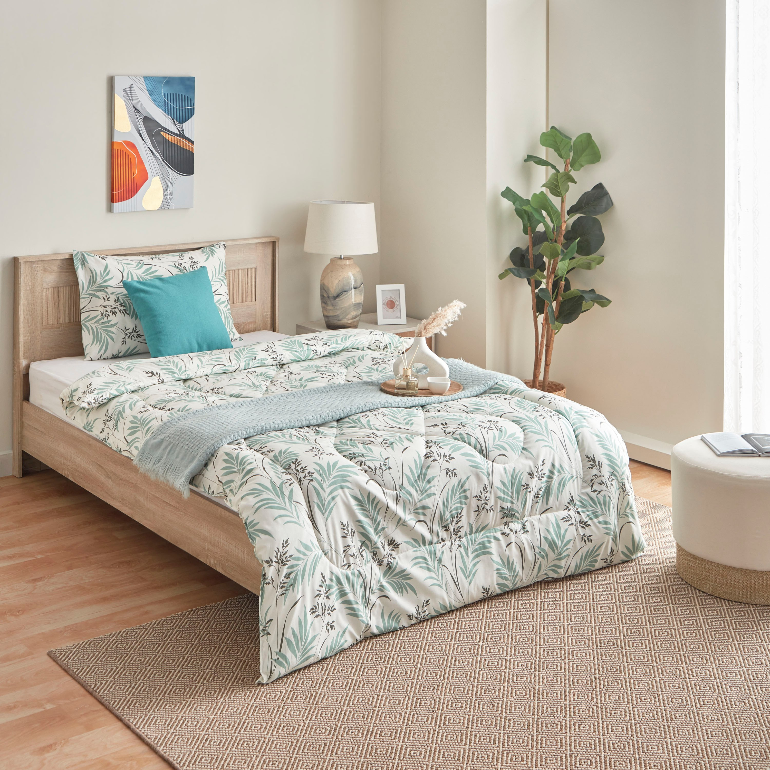 طقم لحاف فردي قطعتين من كاسيا - 135x220 سم-hbxkidsandyouth-beddingandfurnishings-comfortersets-image-7