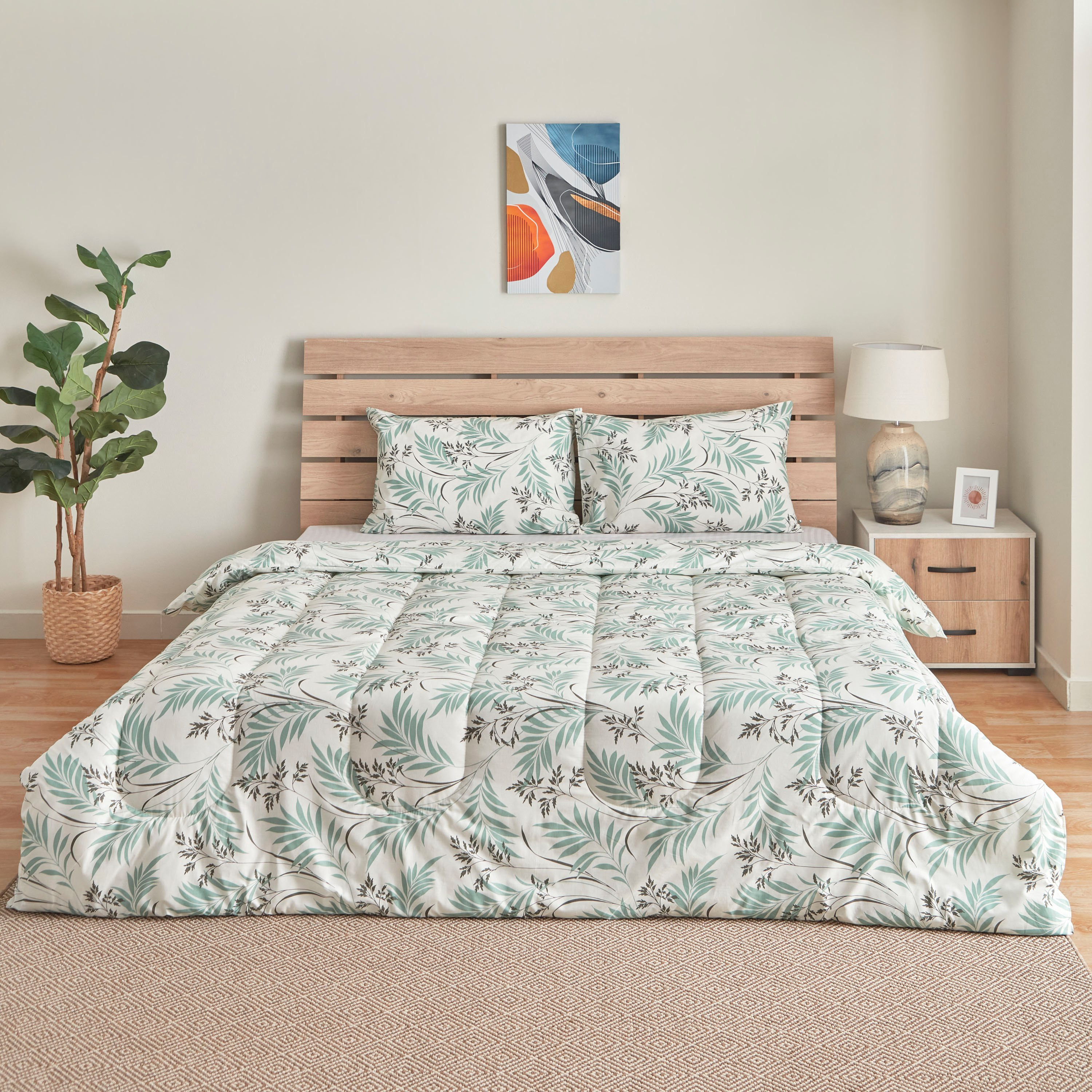 طقم لحاف كوين 3 قطع - كاسيا - 195x220 سم-hbxhomeware-hbxdecorandfurnishings-image-2
