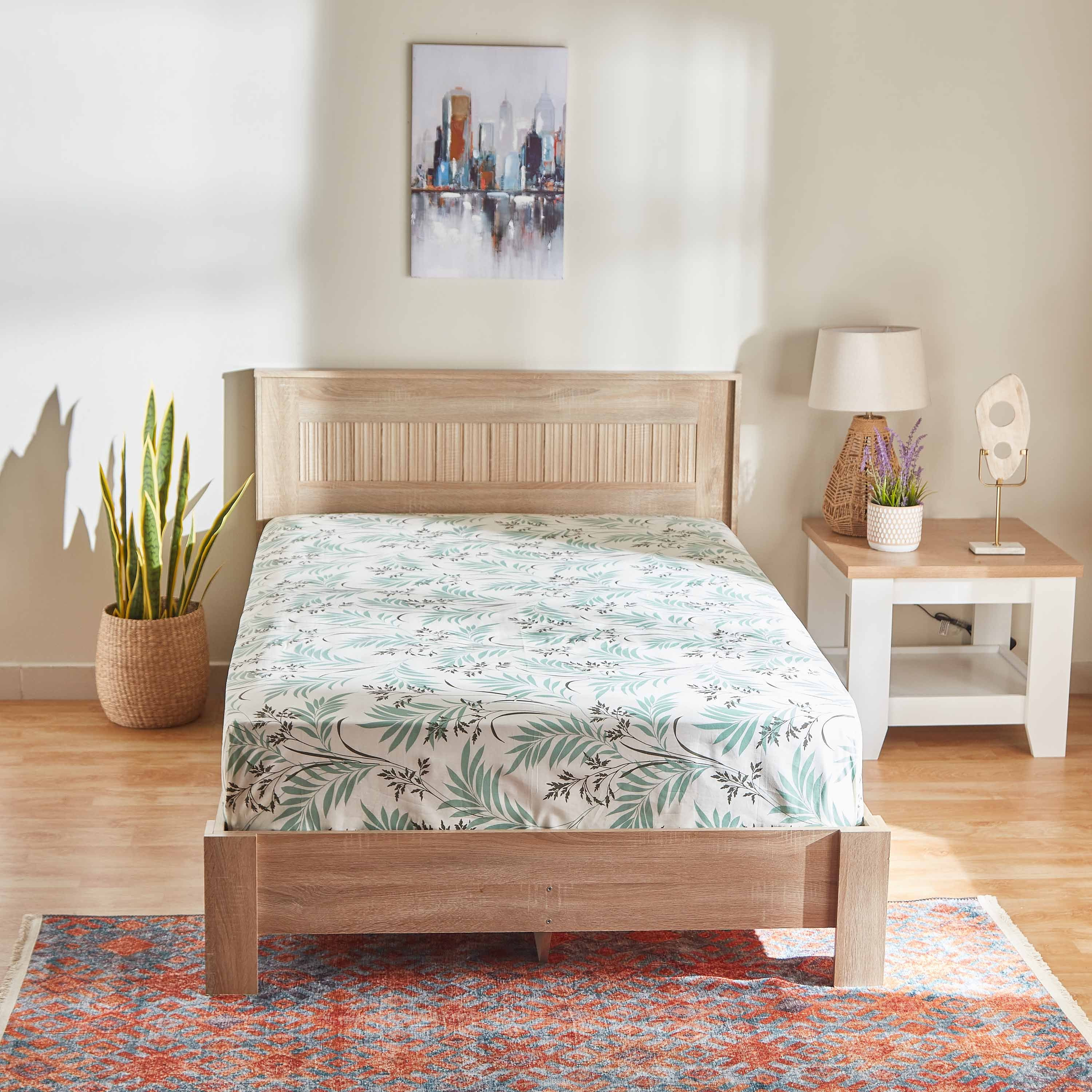شرشف مسطّح مزدوج - كاسيا- 170x260 سم-hbxhomeware-hbxbedroom-image-2