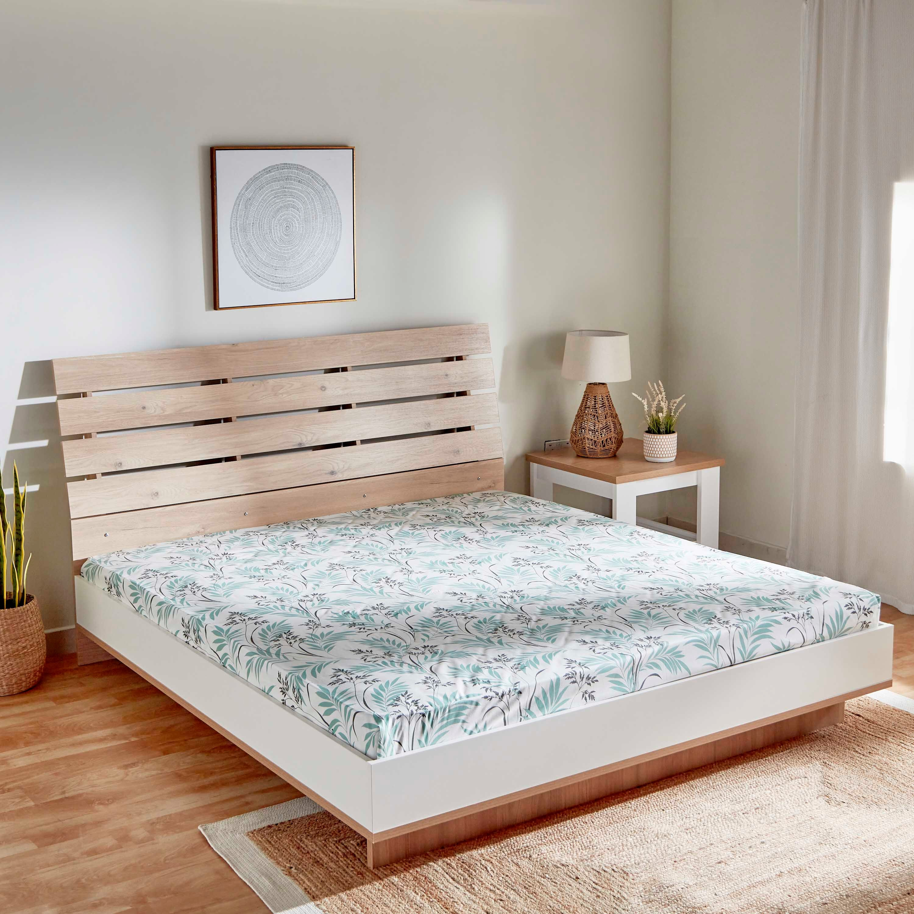 شرشف مسطّح كينج من كاسيا - 240x260 سم-hbxhomeware-hbxbedroom-image-1