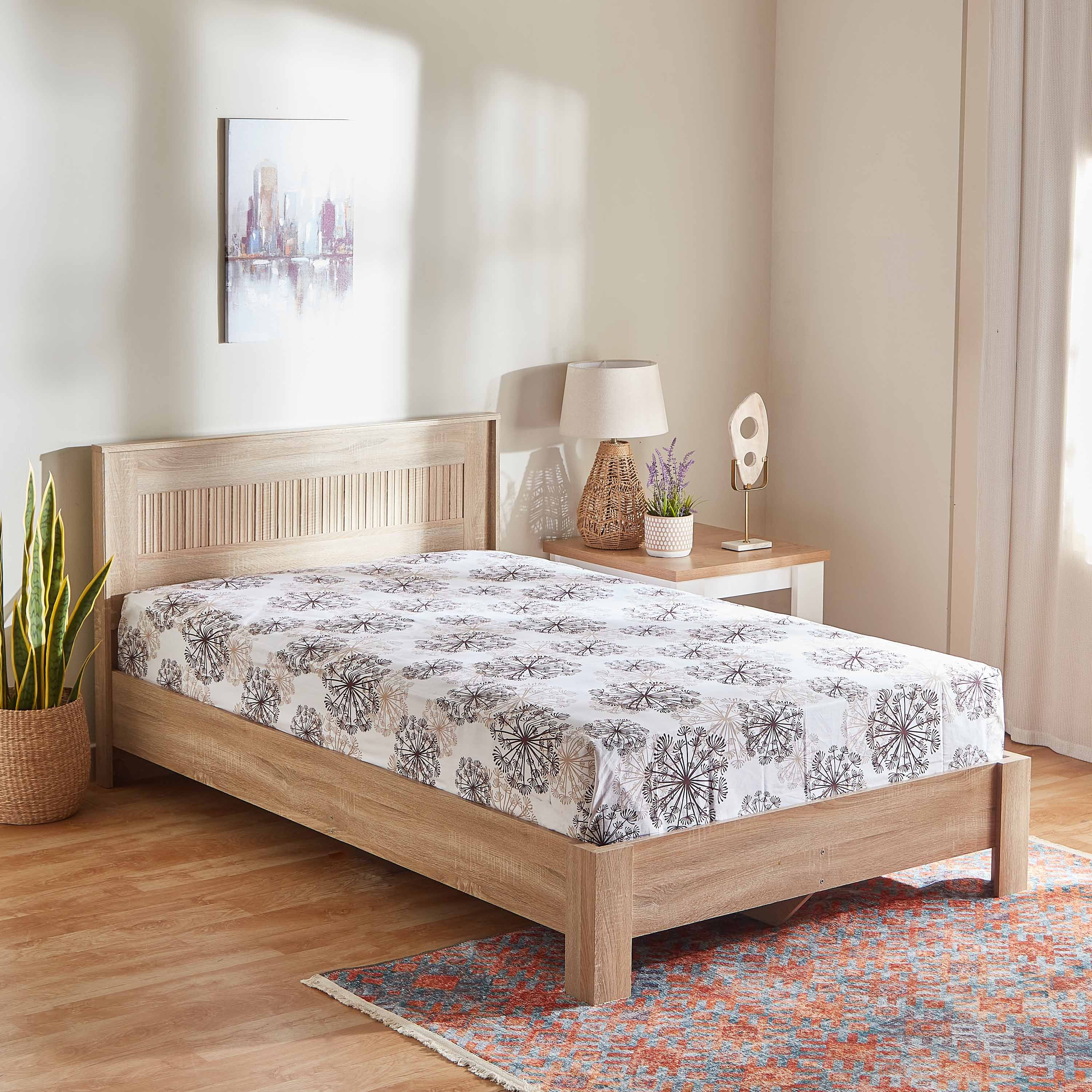 شرشف مسطّح مزدوج من أليوم - 170x260 سم-hbxhomeware-hbxbedroom-image-1