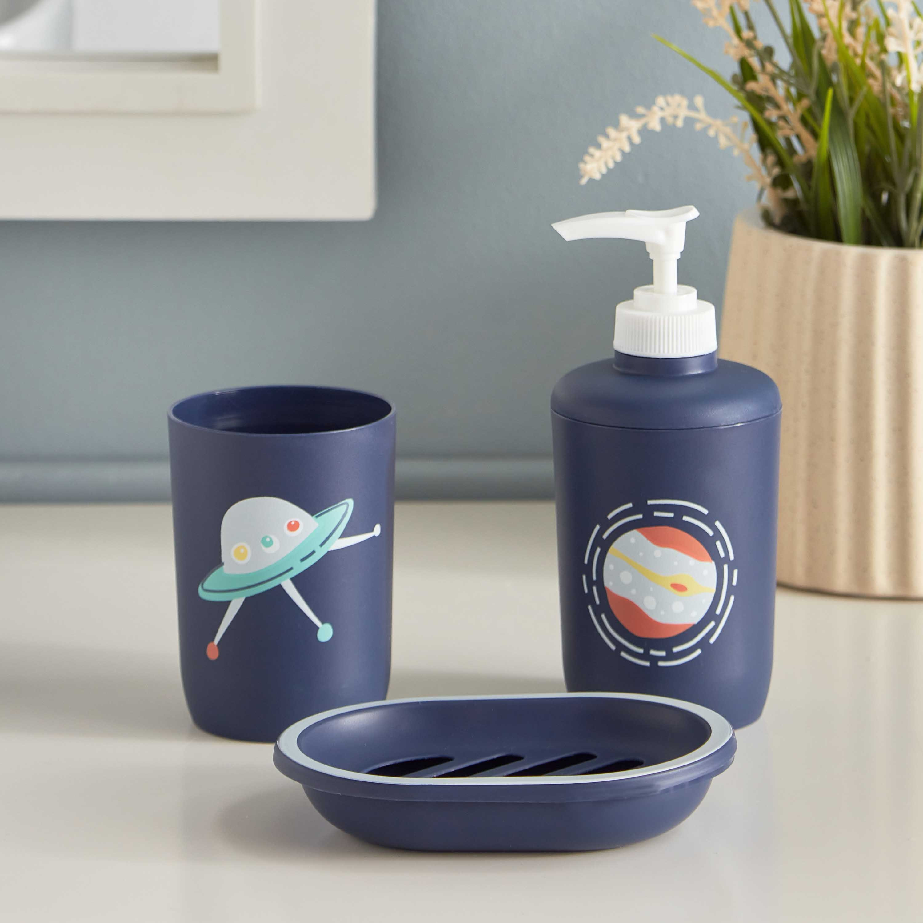 طقم اكسسوارات حمام كوزميك جيميناي 3 قطع من هاري-hbxhomeware-hbxkidsandyouth-image-1