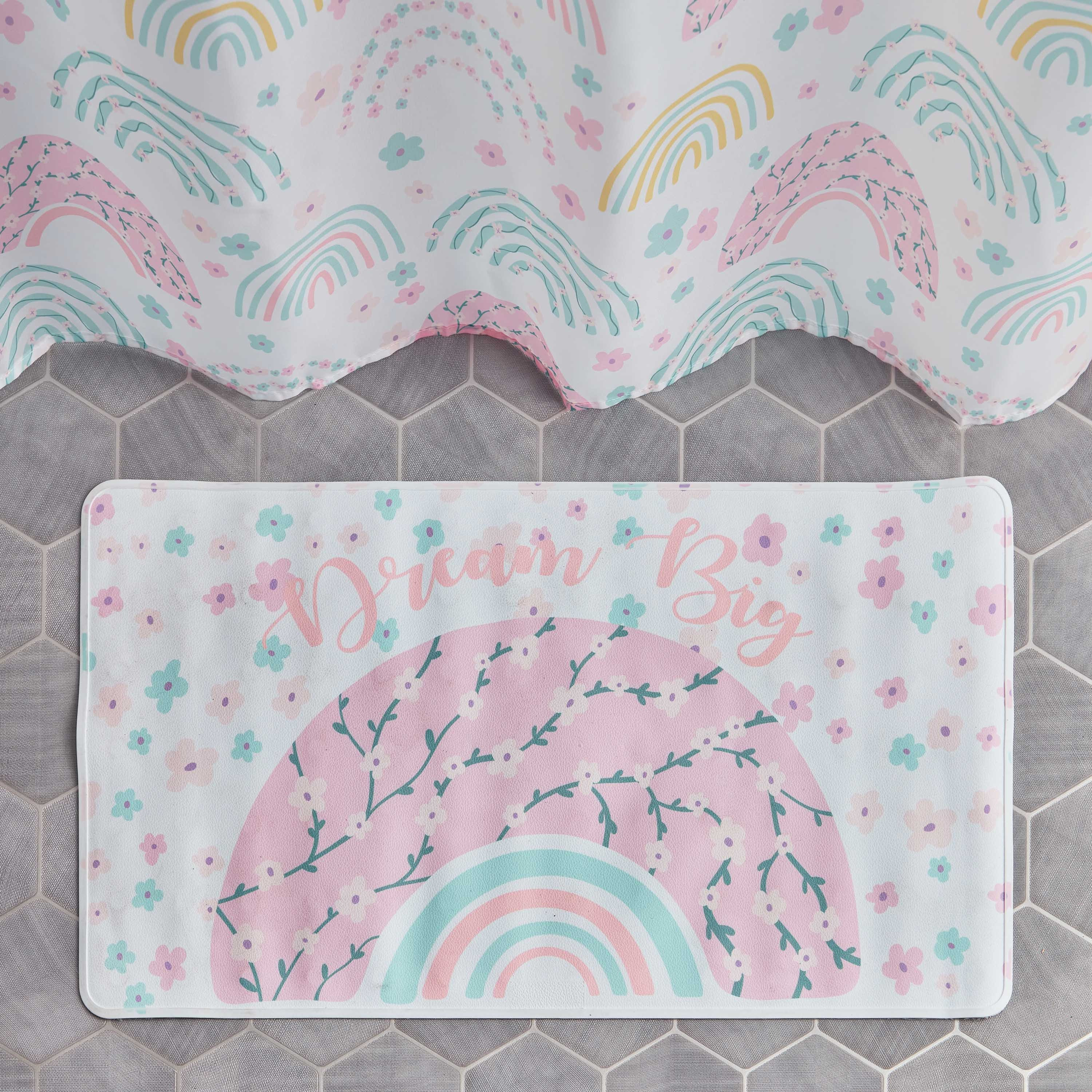 سجادة مقاومة للانزلاق ميدسمر جيميناي من هيرميون- 70x40 سم-hbxhomeware-kidsessentials-kidsbathmatsandtubmats-image-1