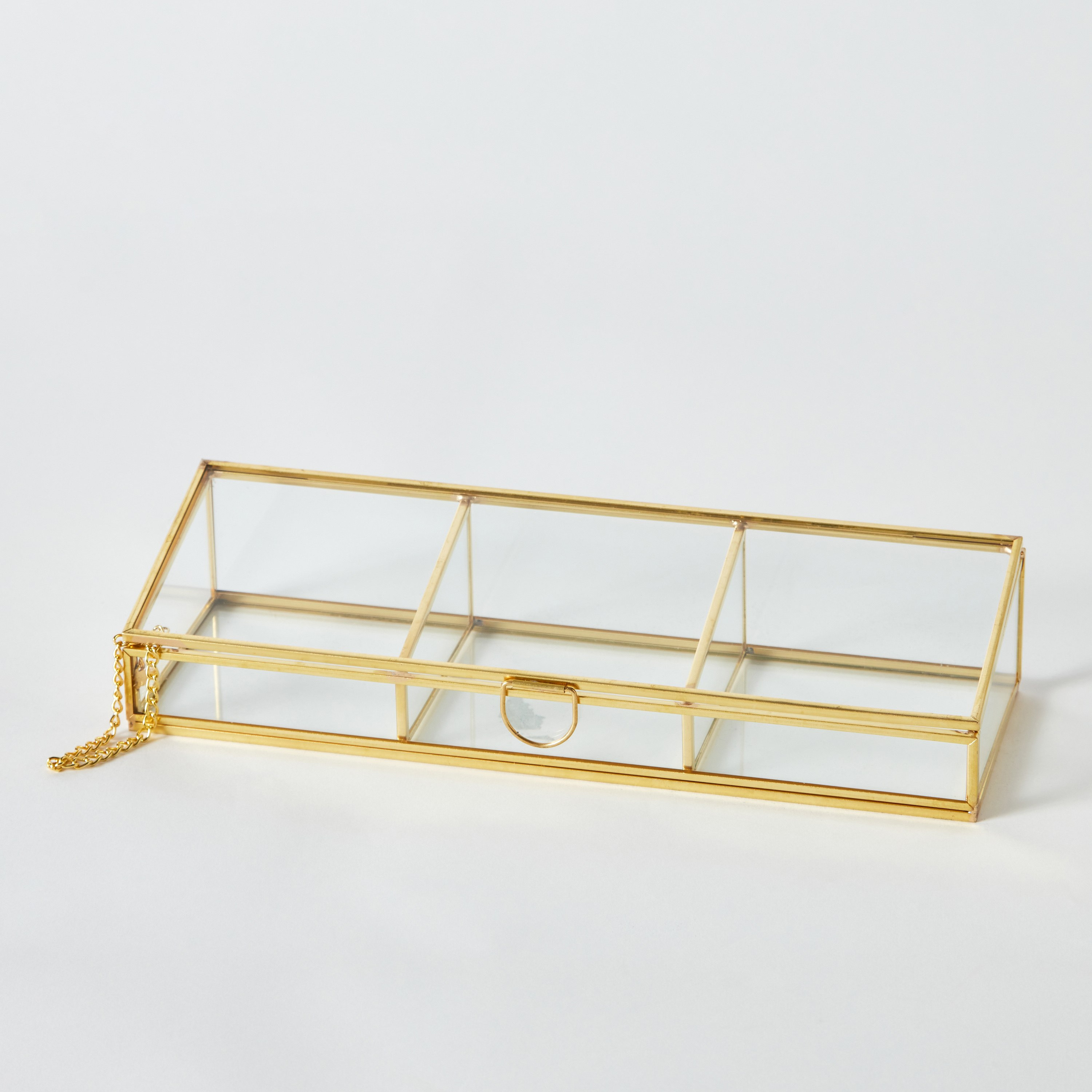 صندوق اكسسوارات معدني بغطاء من فيريتي - 25x8x5 سم-hbxdecorandfurnishings-homeaccessories-storage-image-7