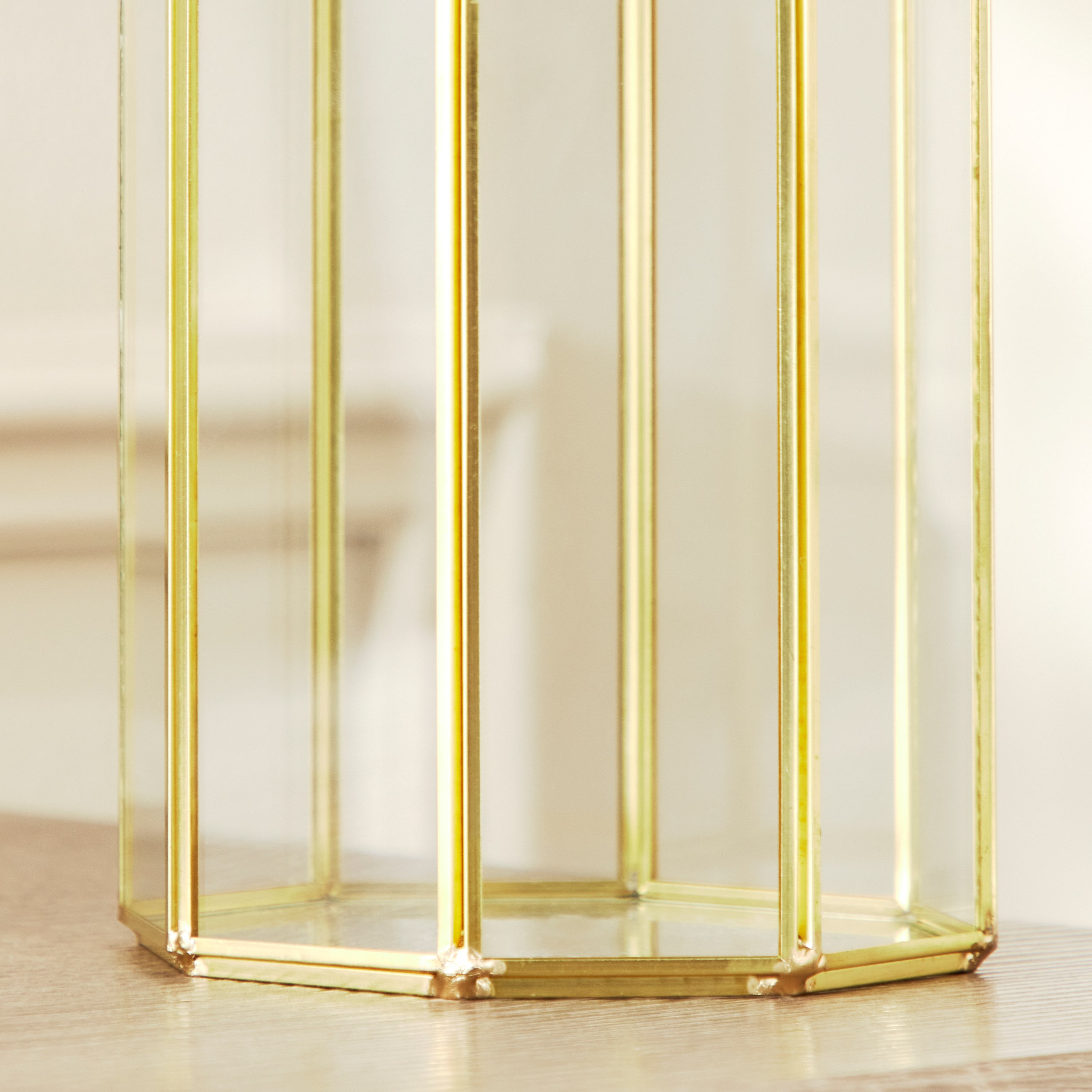 حامل شموع معدن من فيريتي - 12 × 12 × 20 سم-hbxlivingroom-decorandaccessories-candleholders-image-5
