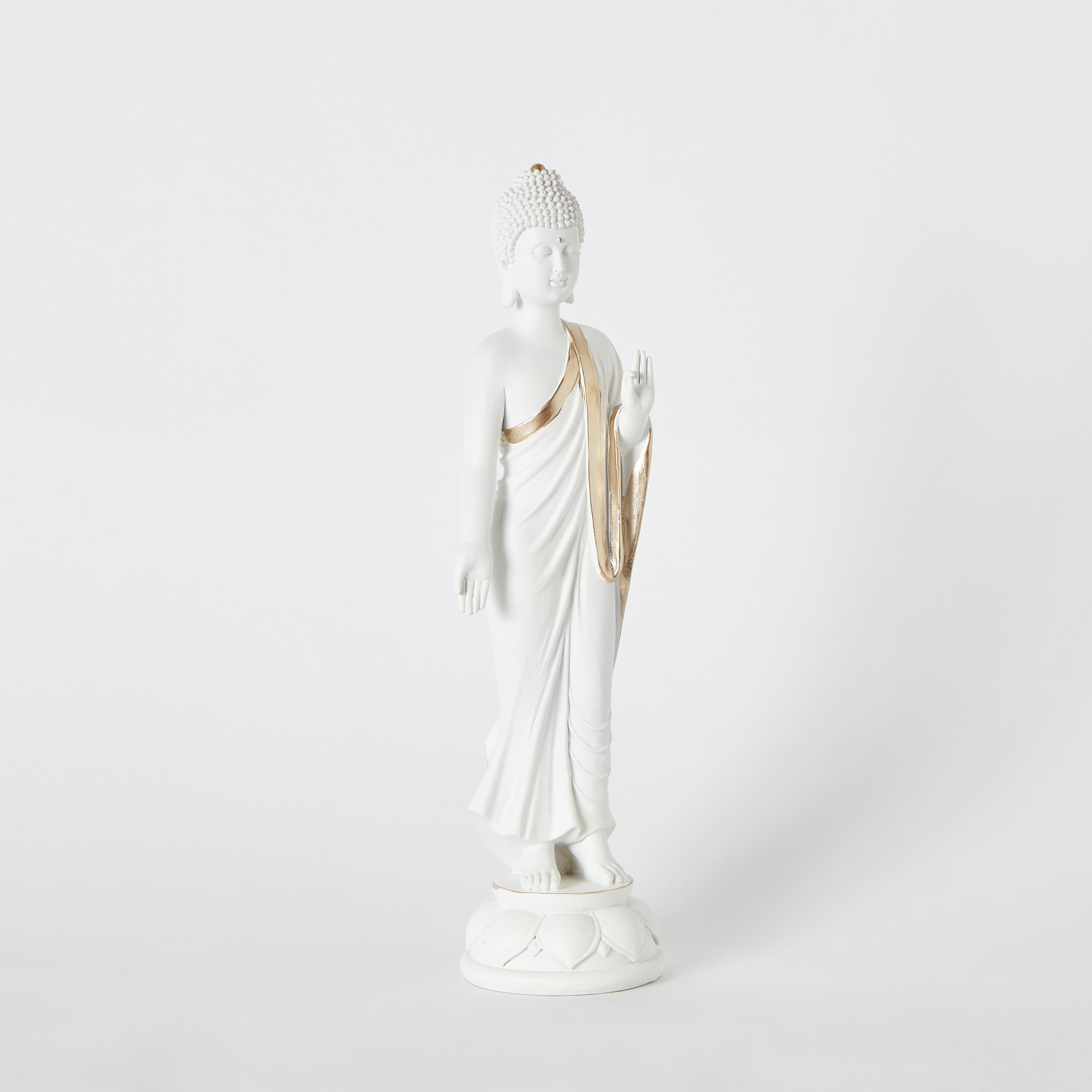 تمثال بوذا بوليريسين من هولي - 12.5×10×40 سم-hbxhomeware-homedecor-figurinesandornaments-image-7
