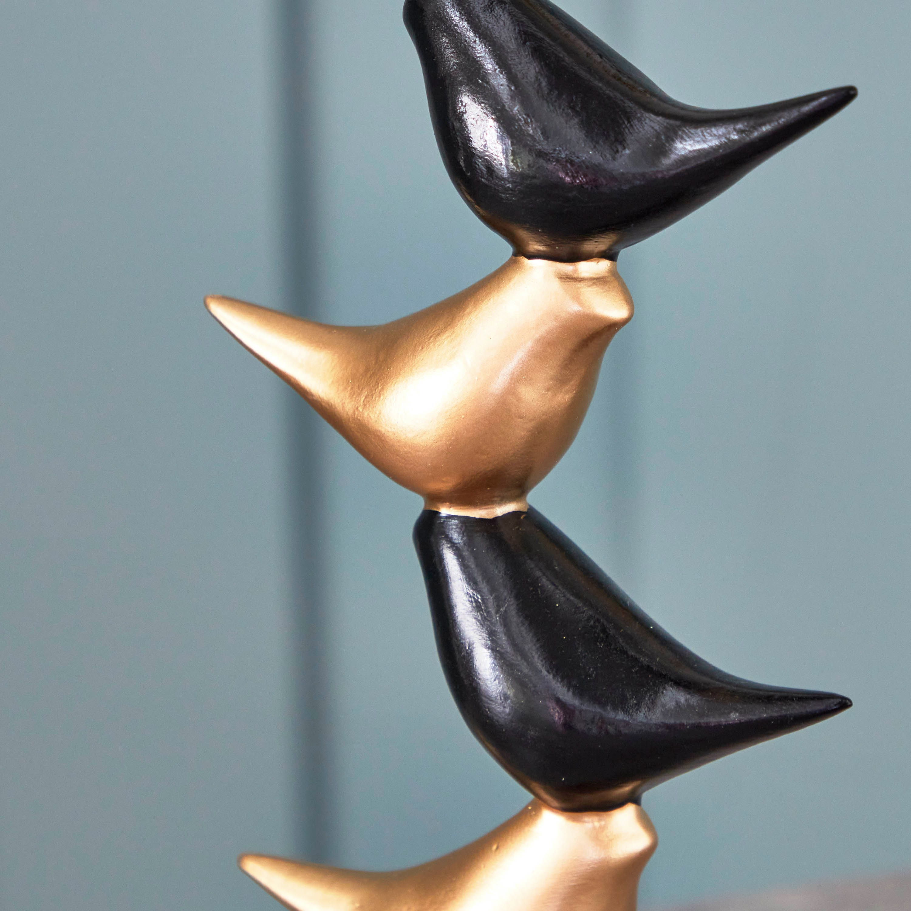 قطعة ديكور طيور بوليريسين من هولي - 14x5x25 سم-hbxhomeware-homedecor-figurinesandornaments-image-3
