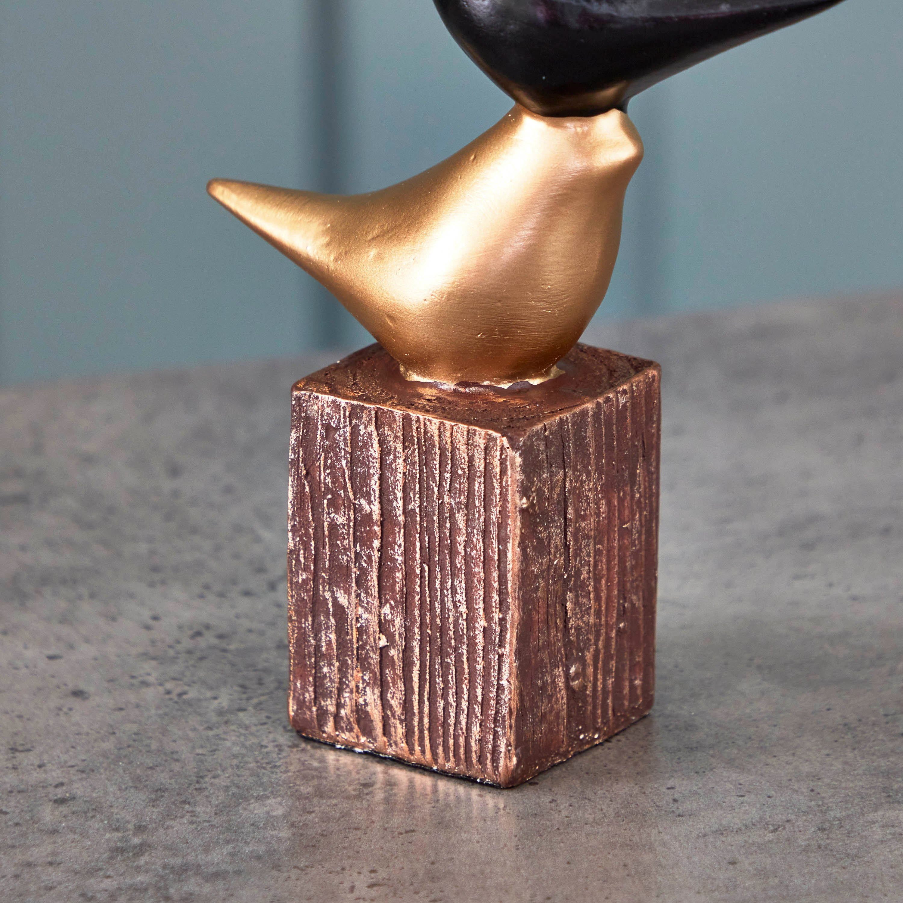 قطعة ديكور طيور بوليريسين من هولي - 14x5x25 سم-hbxhomeware-homedecor-figurinesandornaments-image-4