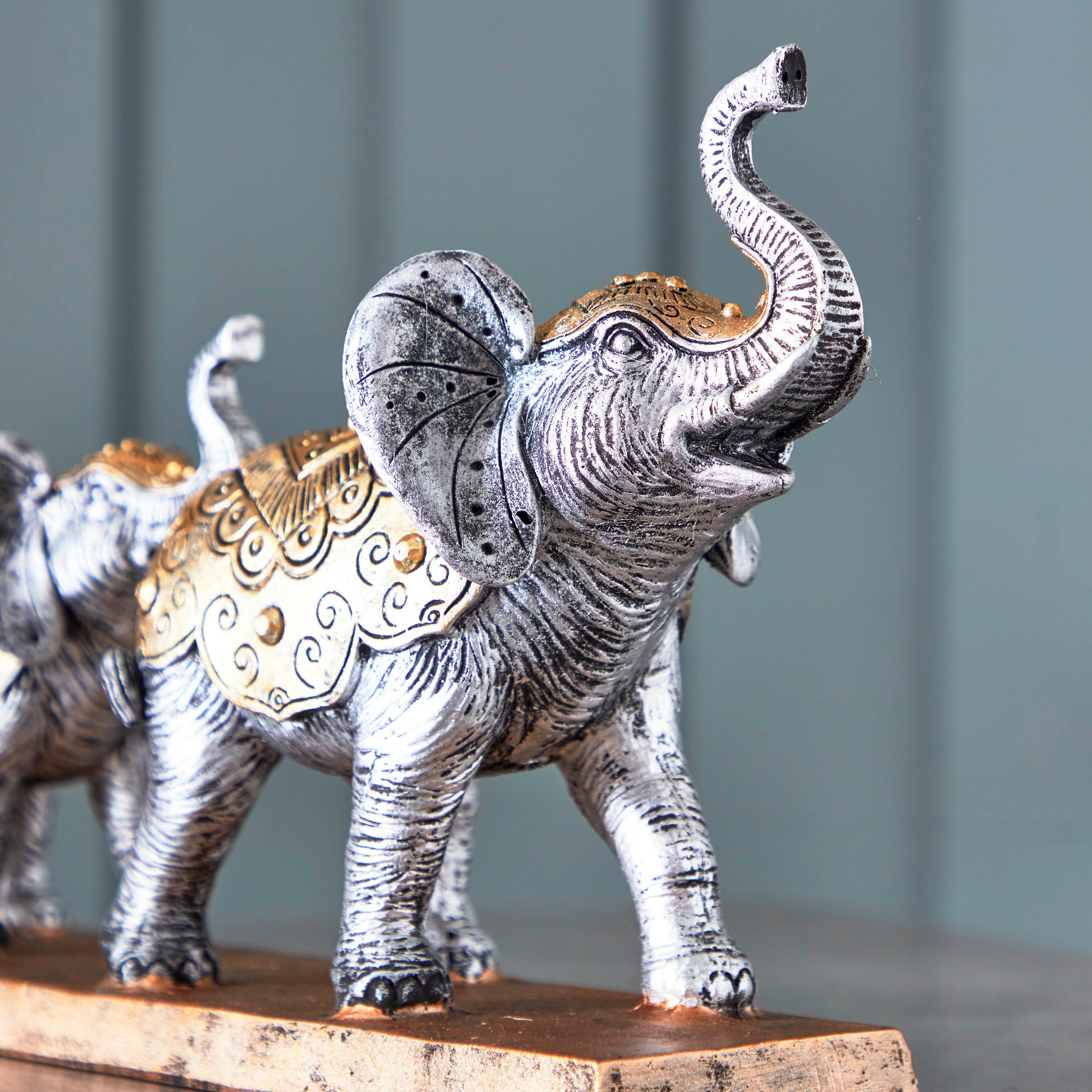 Holly Elephant Family Accent - 42.2x9.2x19.2 cm-hbxhomeware-homedecor-figurinesandornaments-image-4
