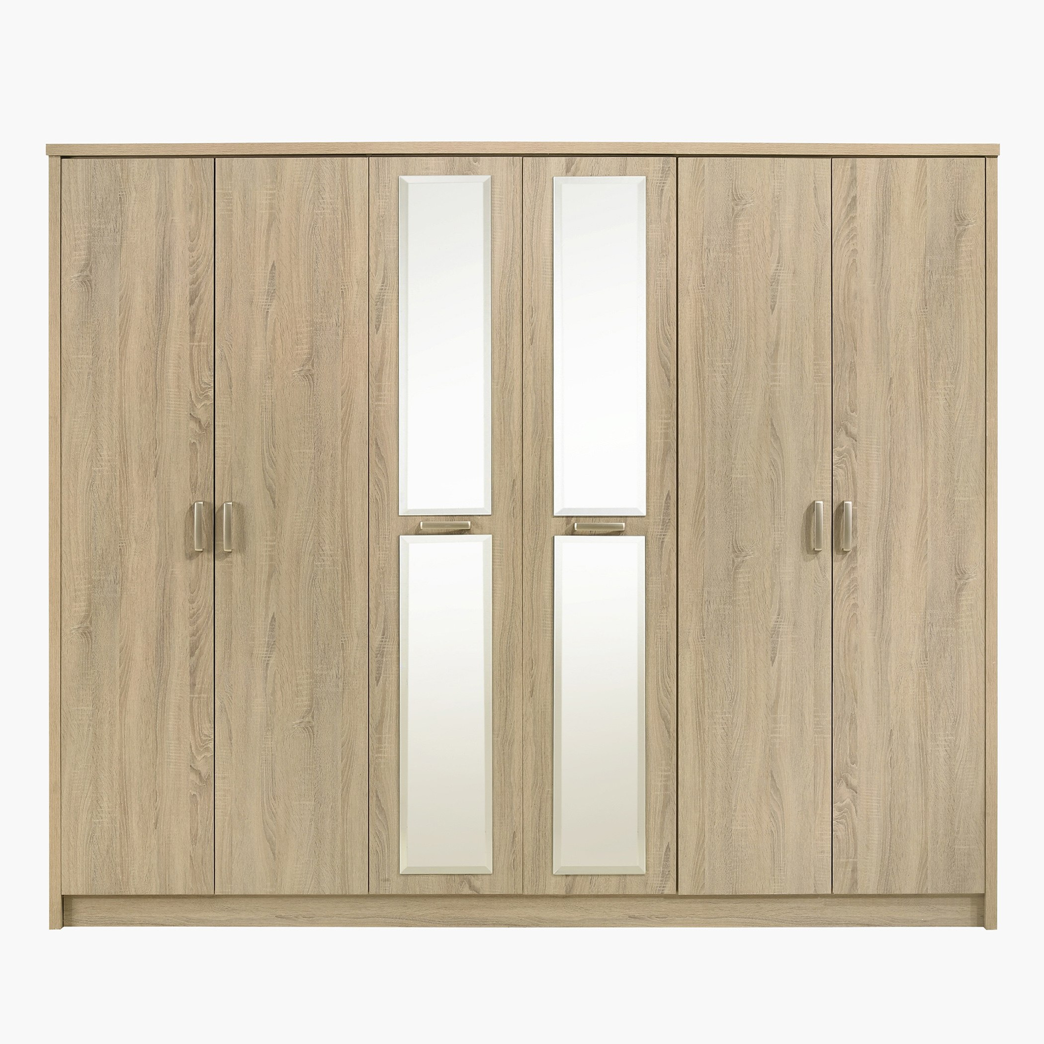 خزانة ملابس 6 أبواب بمرآتين من كوبر-hbxfurniture-wardrobes-image-3