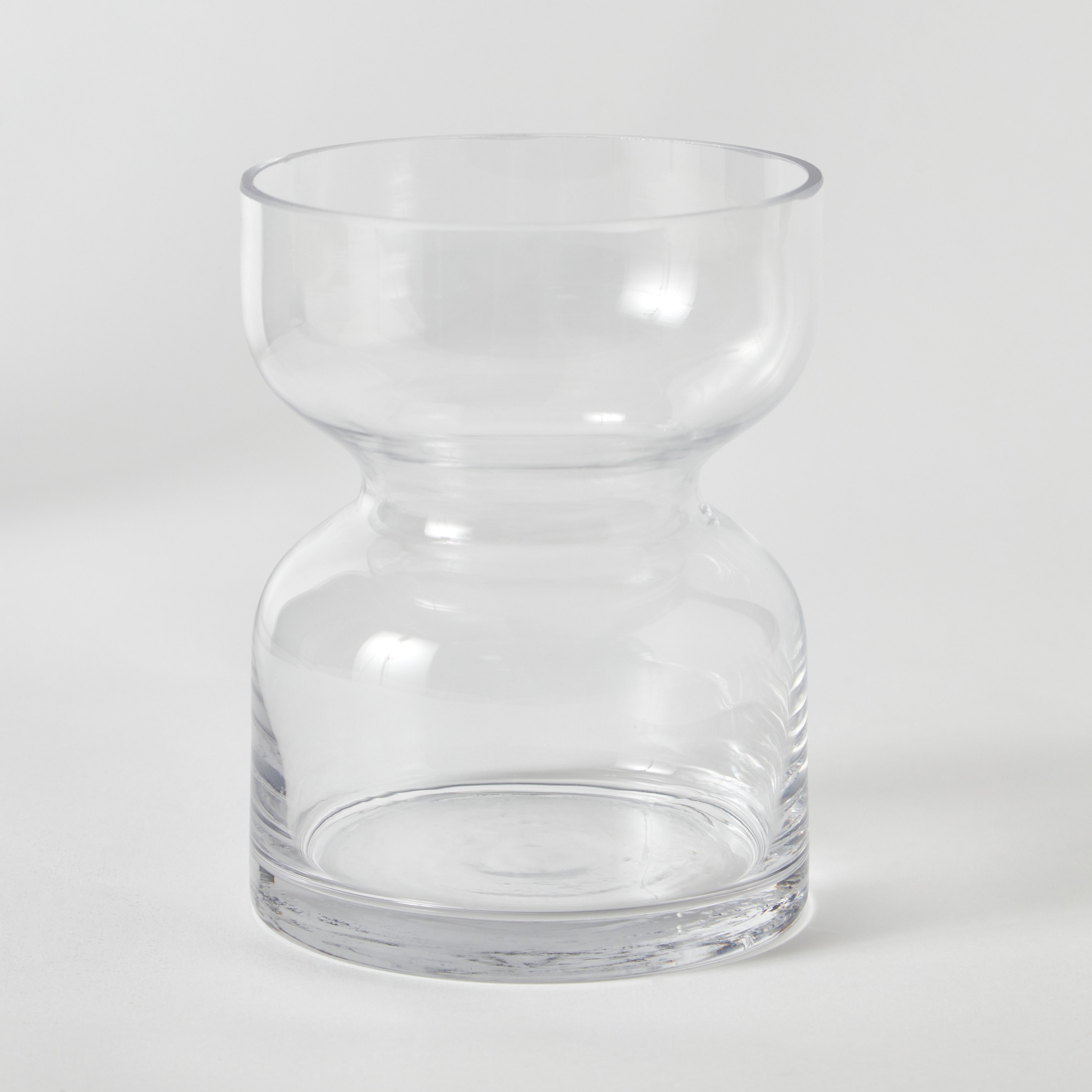 مزهرية زجاج بتصميم ساعة رملية من أتلانتا - 12x12x15 سم-hbxbedroom-decorandaccessories-vases-image-6