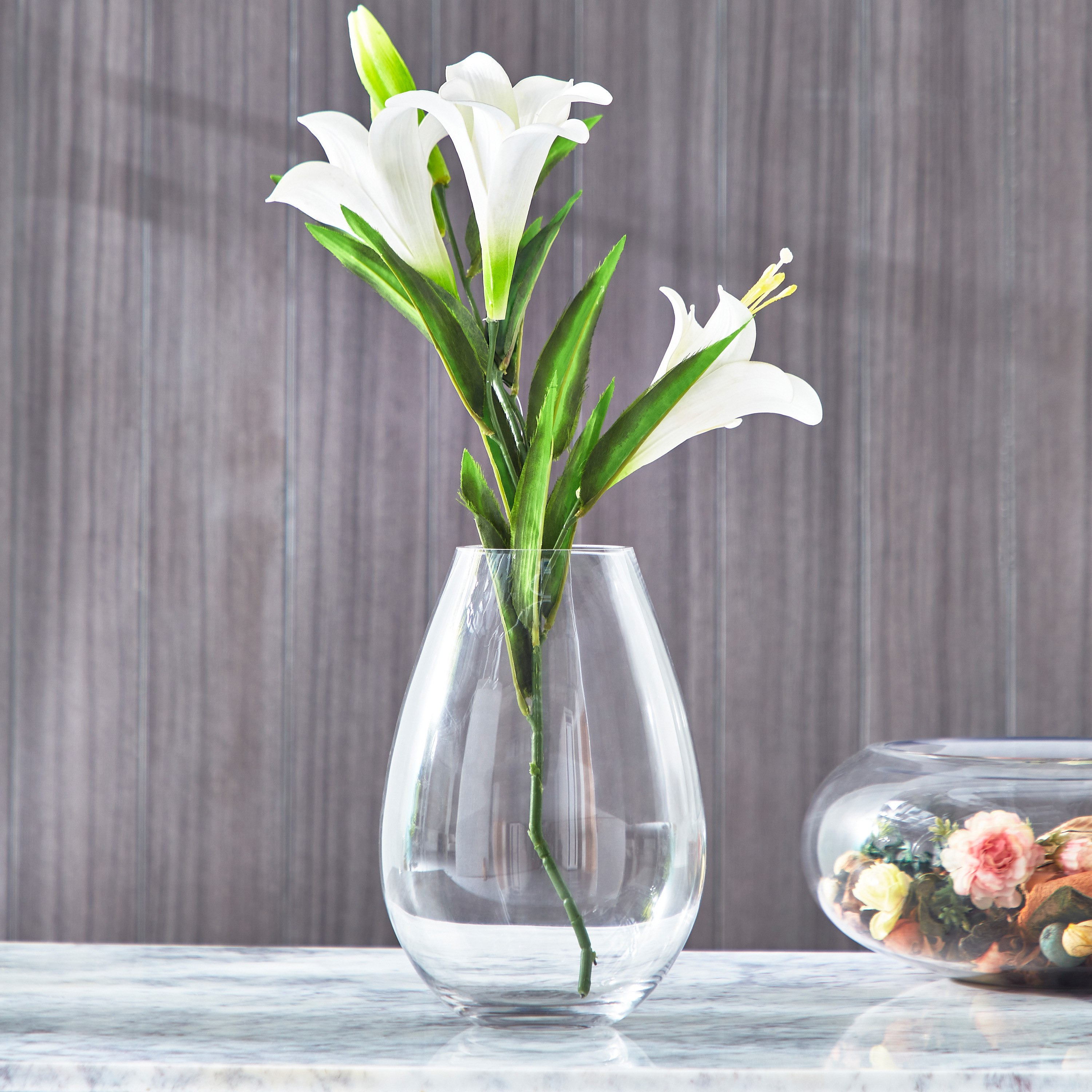 مزهرية زجاج من أتلانتا - 17x17x24.5 سم-hbxbedroom-decorandaccessories-vases-image-1